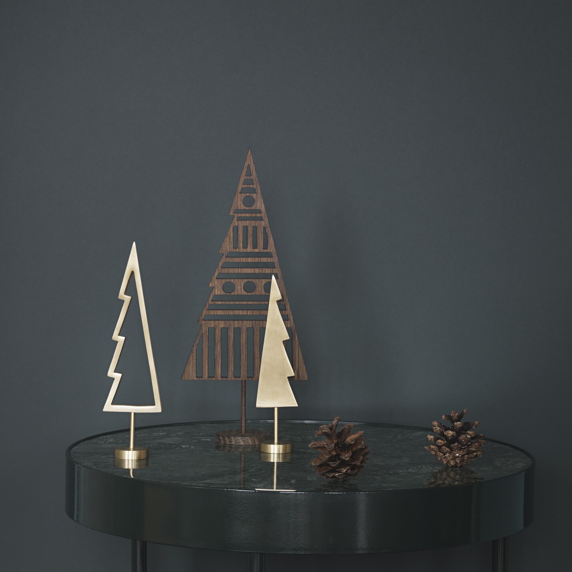 Winterland Brass Christmas Tree