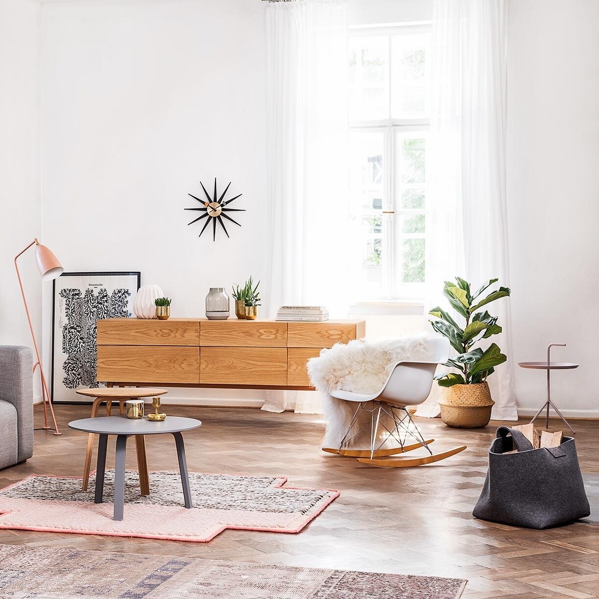 Promotion Set RAR Rocking Chair + Fur