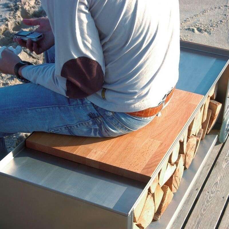 Wood Panel for Firewood Trolley