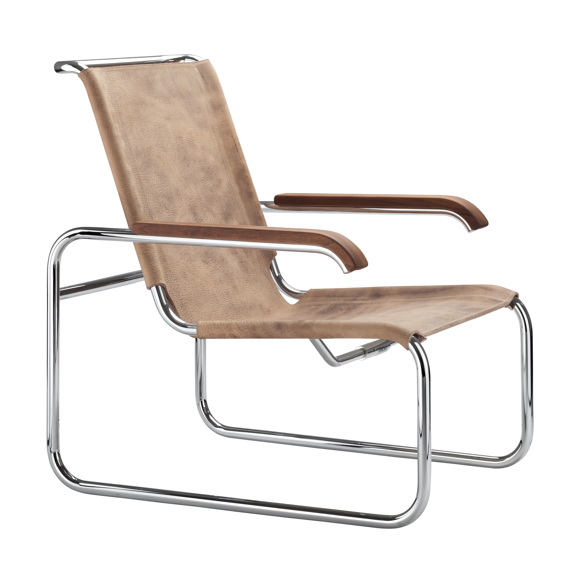 S 35 L Pure Materials Easy Chair Buffalo Leather