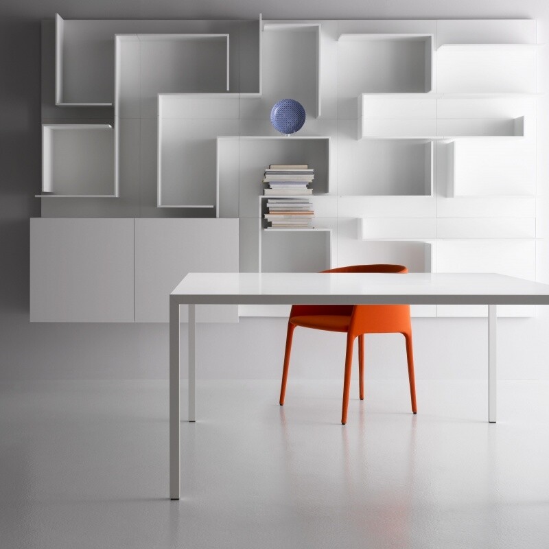 Tense Dining Table White