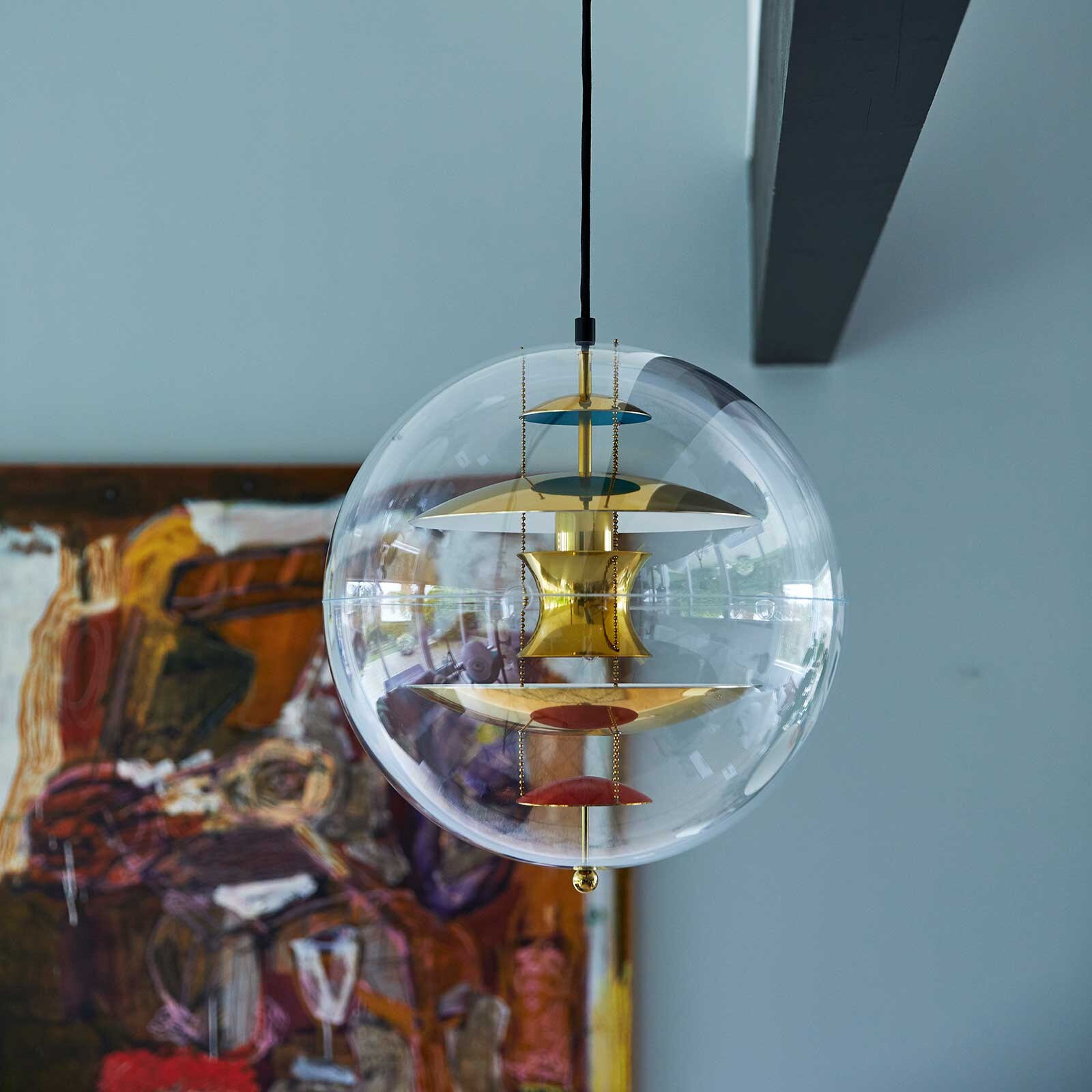 VP Globe Brass Suspension Lamp