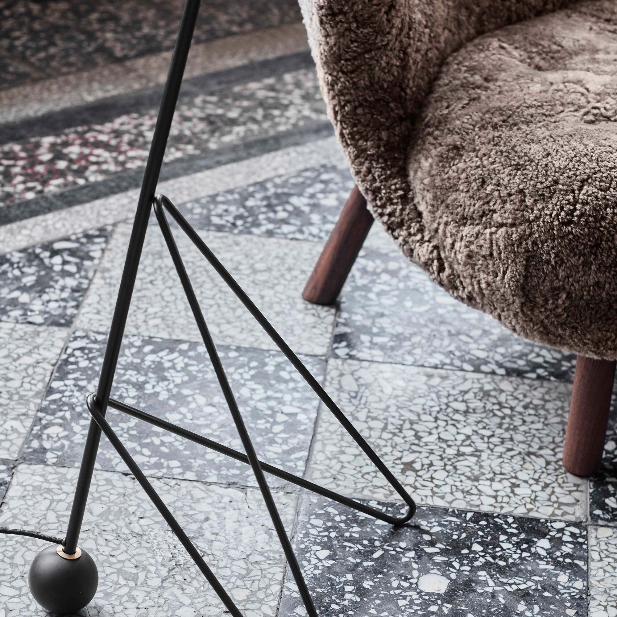 Little Petra VB1 Lounge Chair Frame Walnut