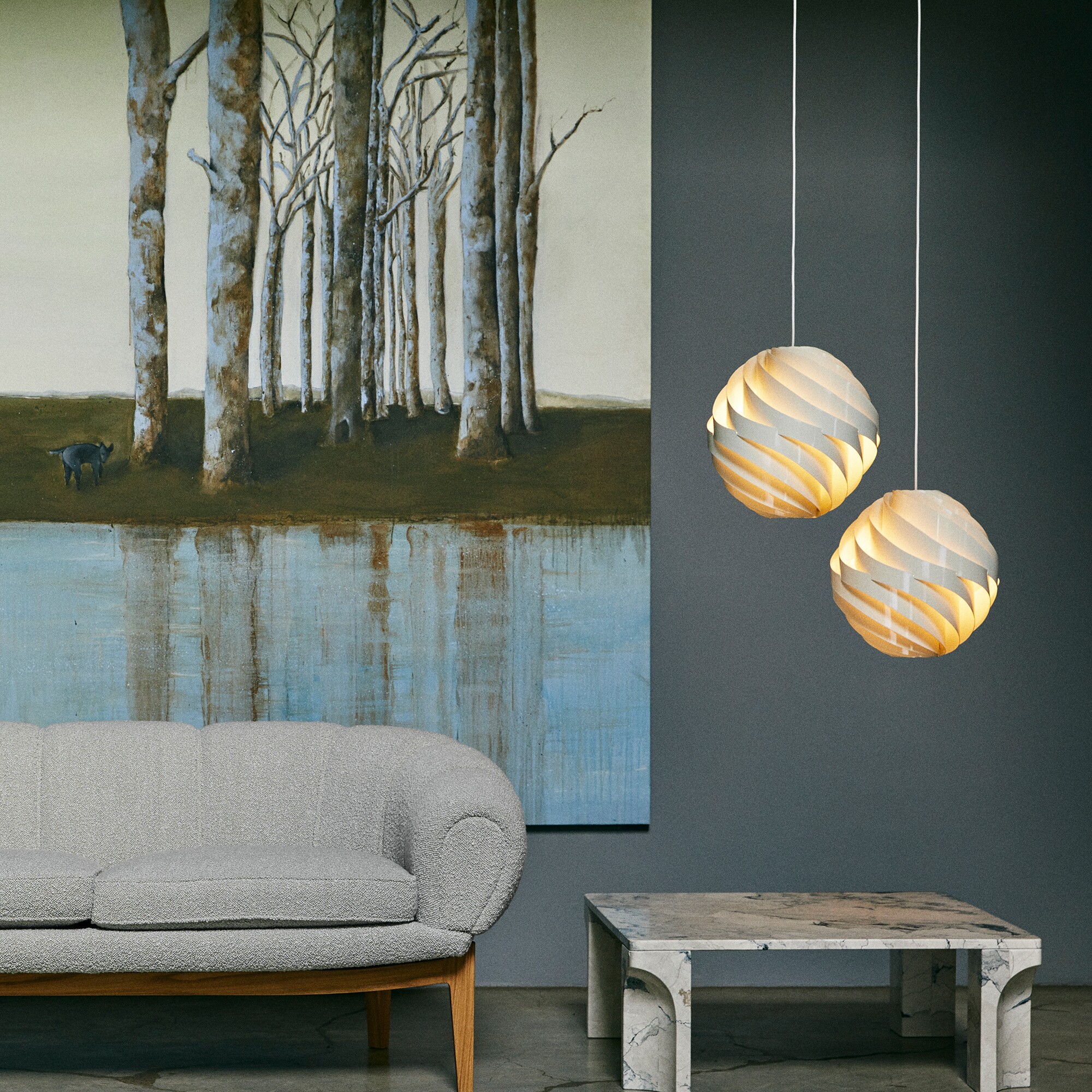 Turbo Suspension Lamp Ø36cm