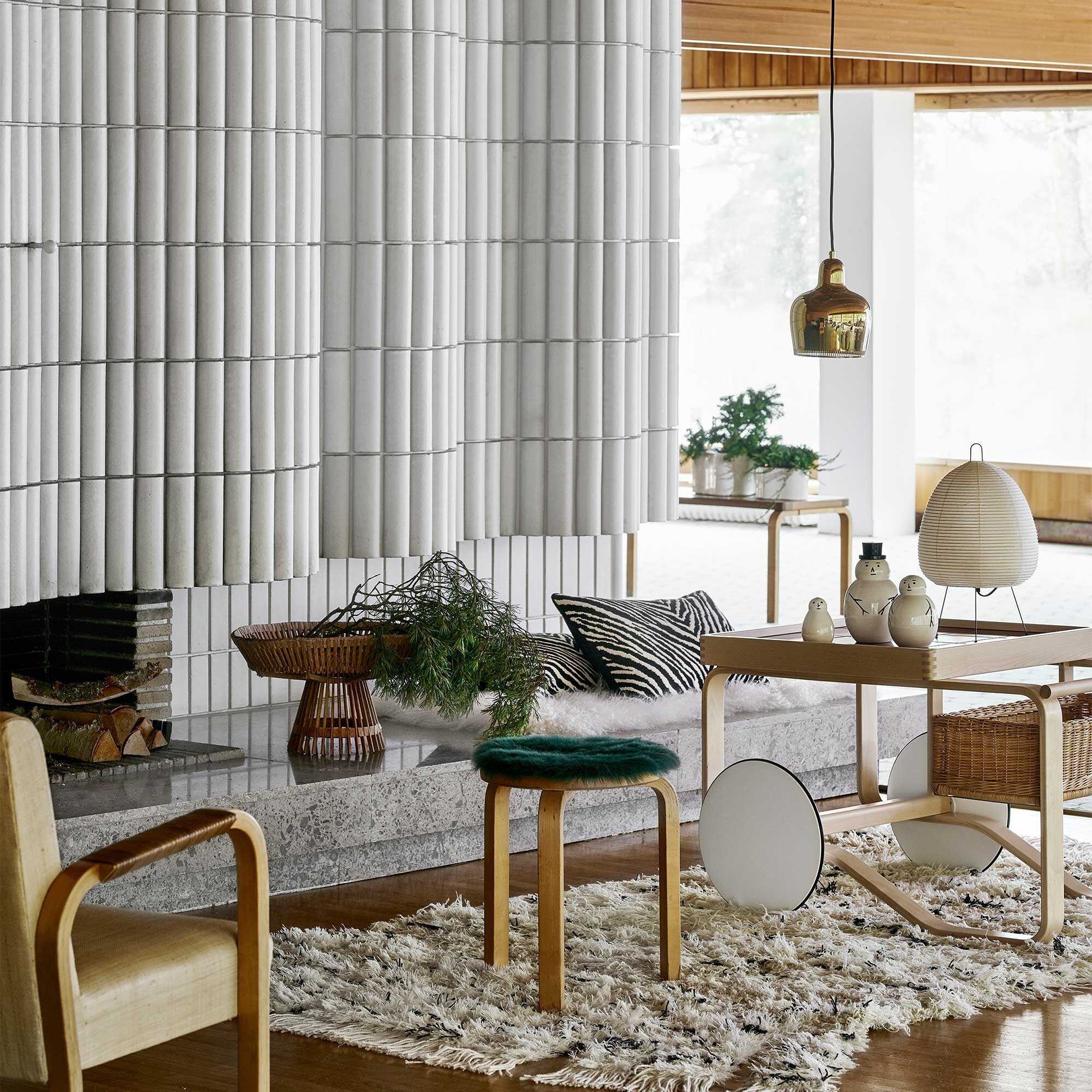 Promo Set A330S Golden Bell Suspension Lamp + 3 Light Bulbs