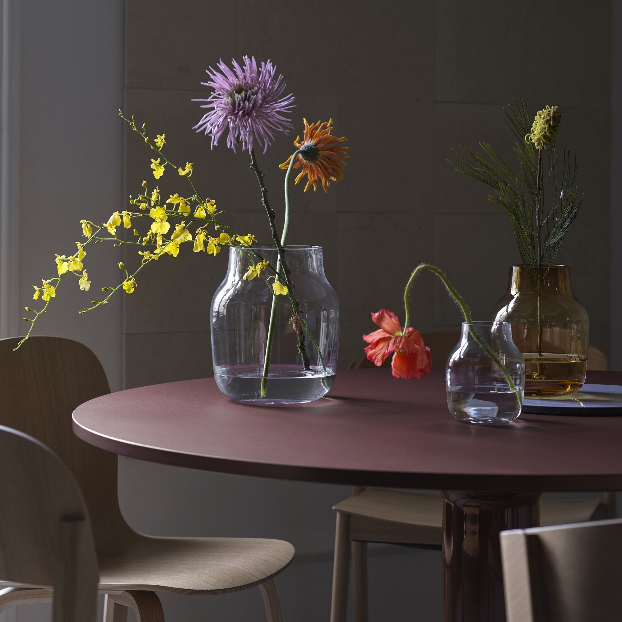 Silent Glass Vase Ø 15cm