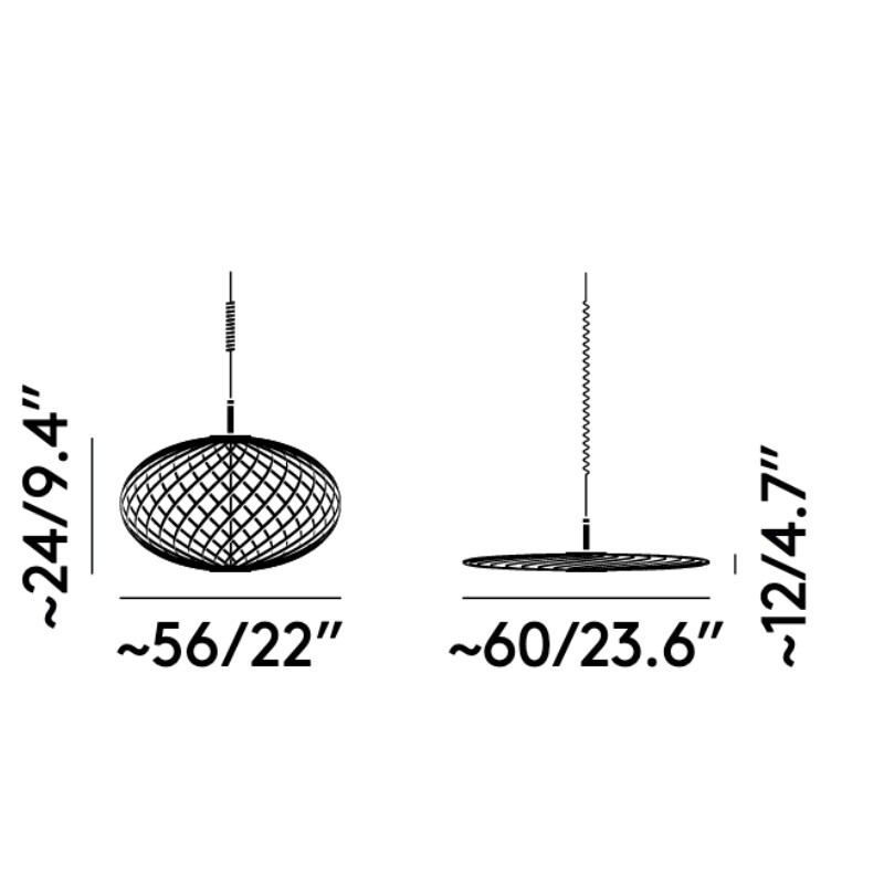 Spring LED Suspension Lamp S