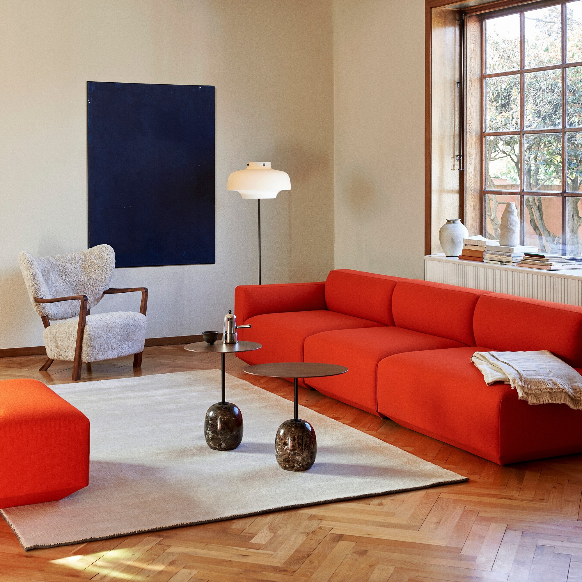 Wulff ATD2 Lounge Chair Frame Walnut