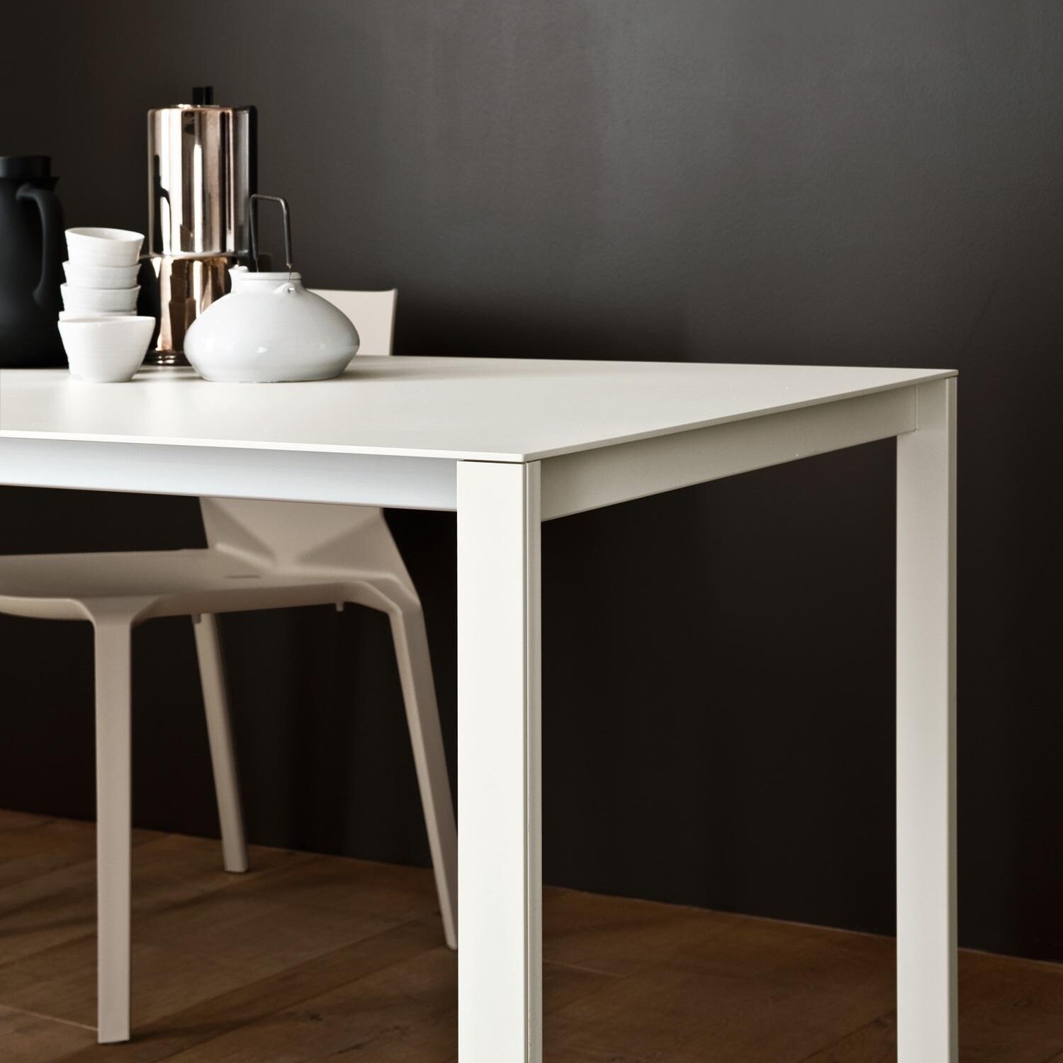 Thin-K Aluminium Table extendable