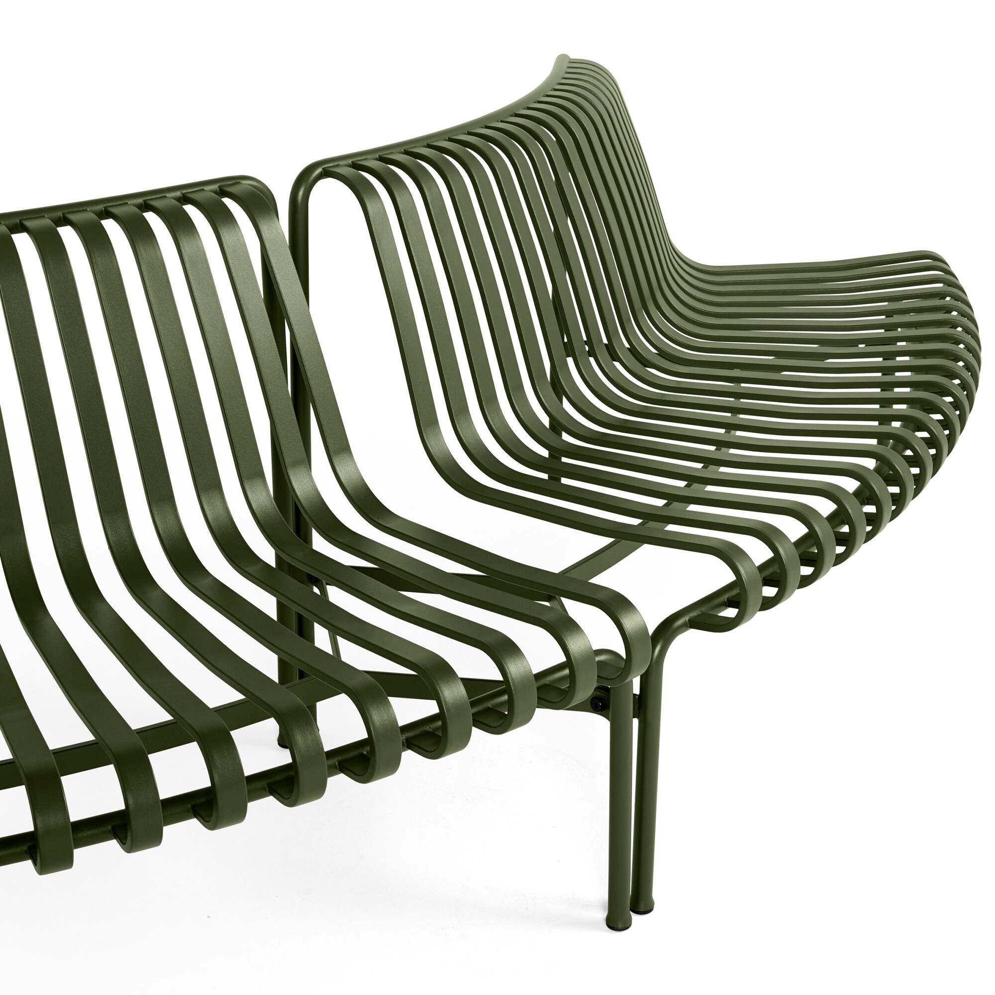 Palissade Dining Park Bench Out/Out Set of 2