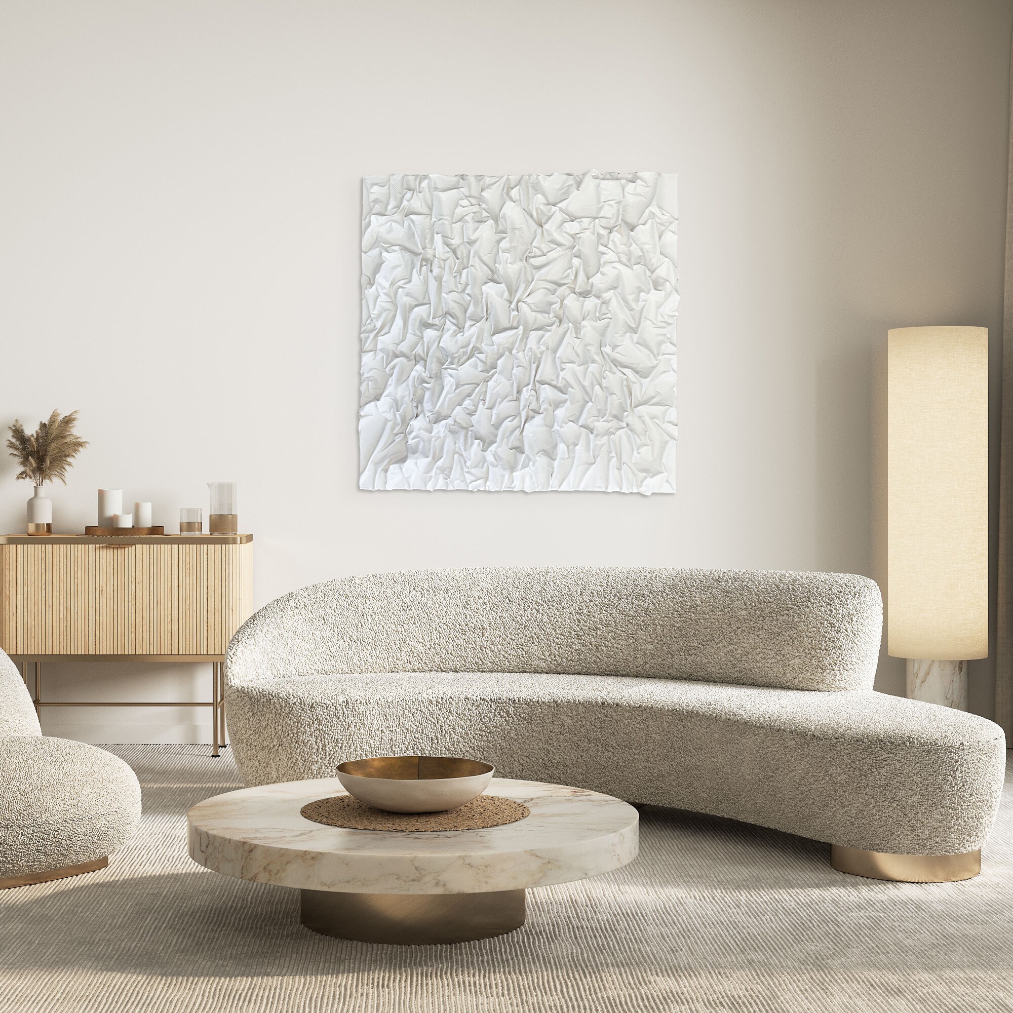 SAHAVA Dune 3 3D Wall Decoration 100x100cm