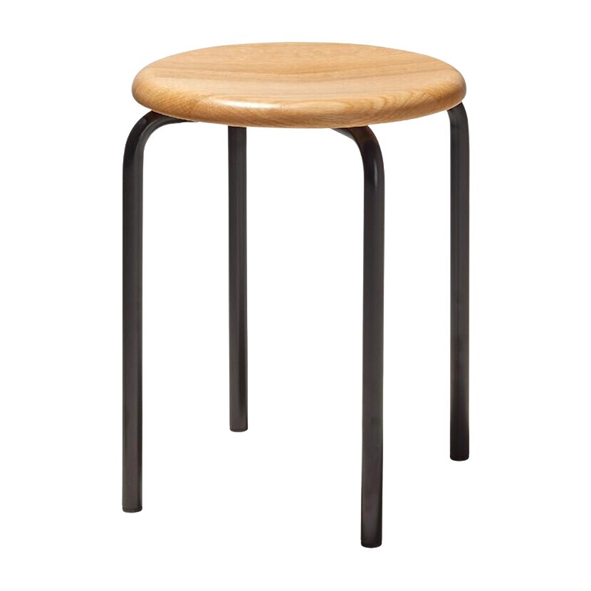 Tom Stool Seat Oak Natural