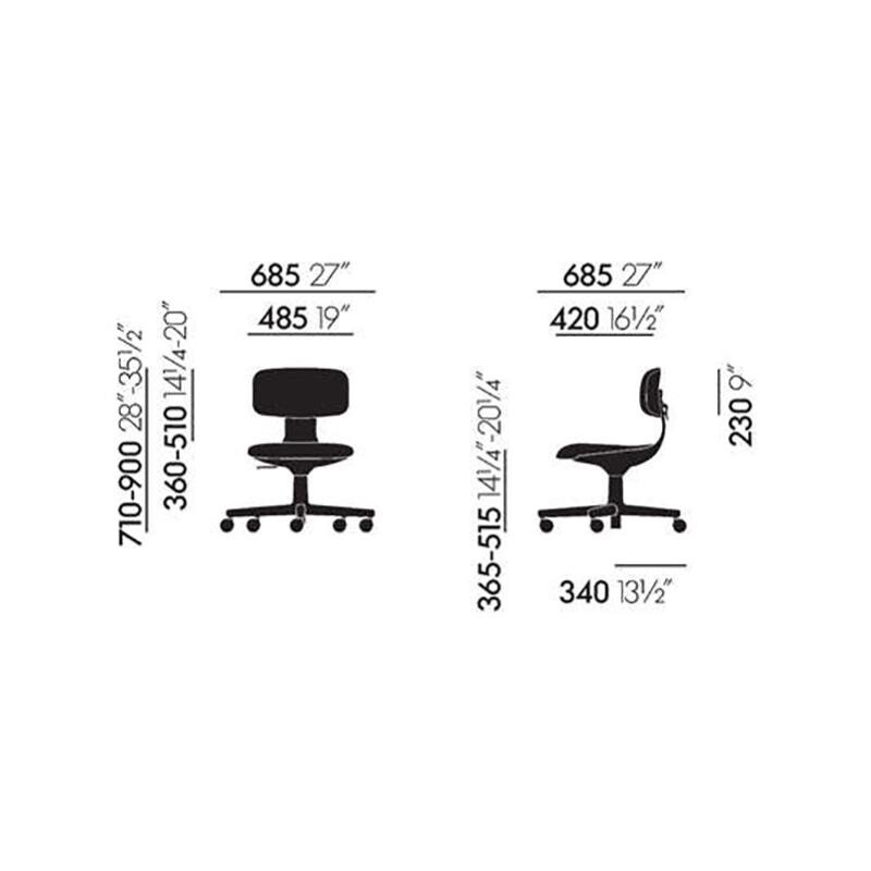 Rookie Office Swivel Chair Soft Grey