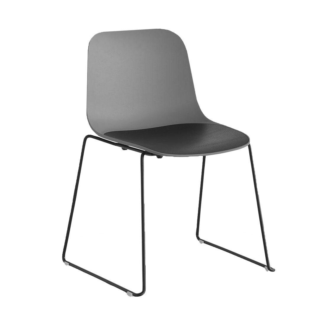 Seela S310 Chair Skid Frame Black