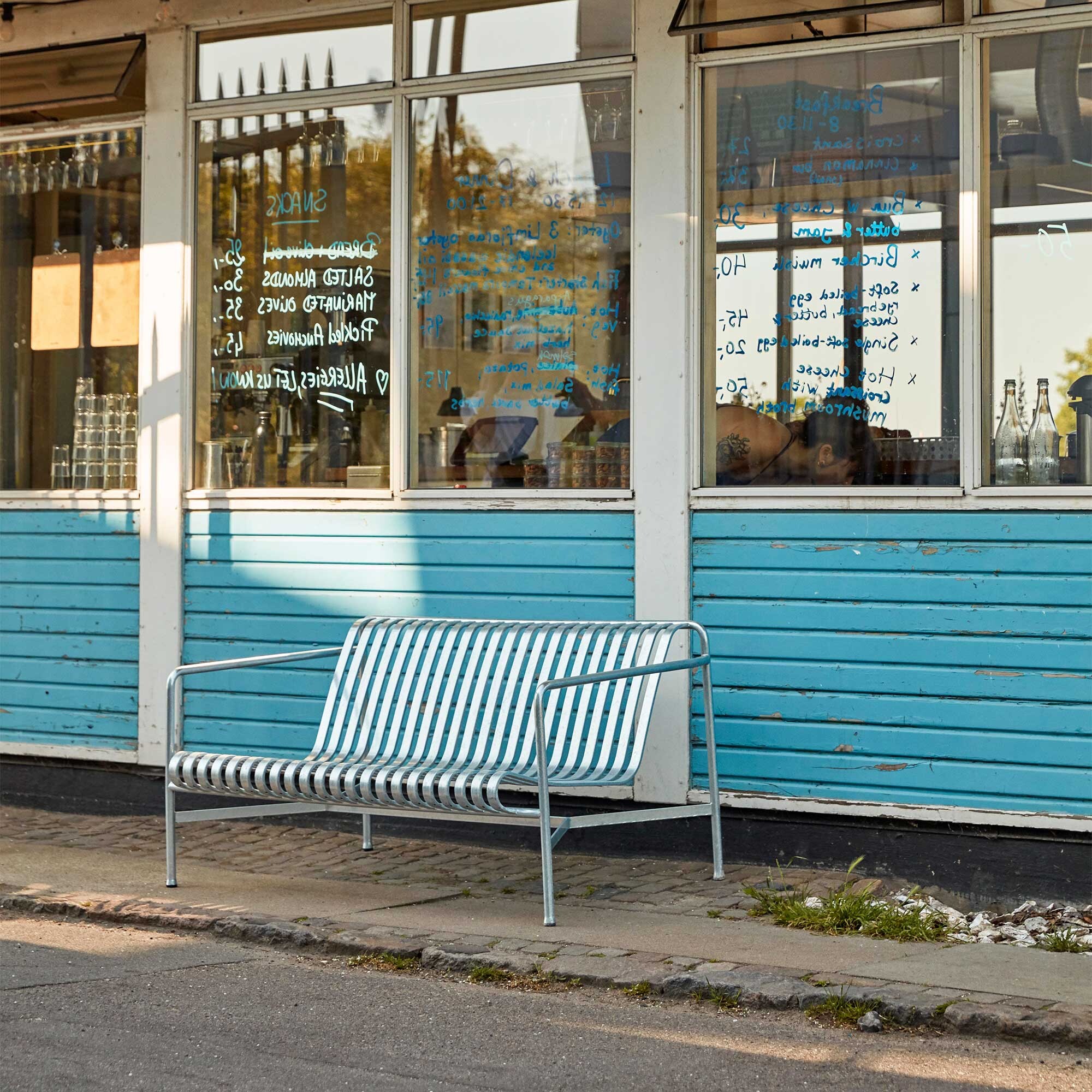 Palissade Outdoor Lounge Sofa Hot Galvanised