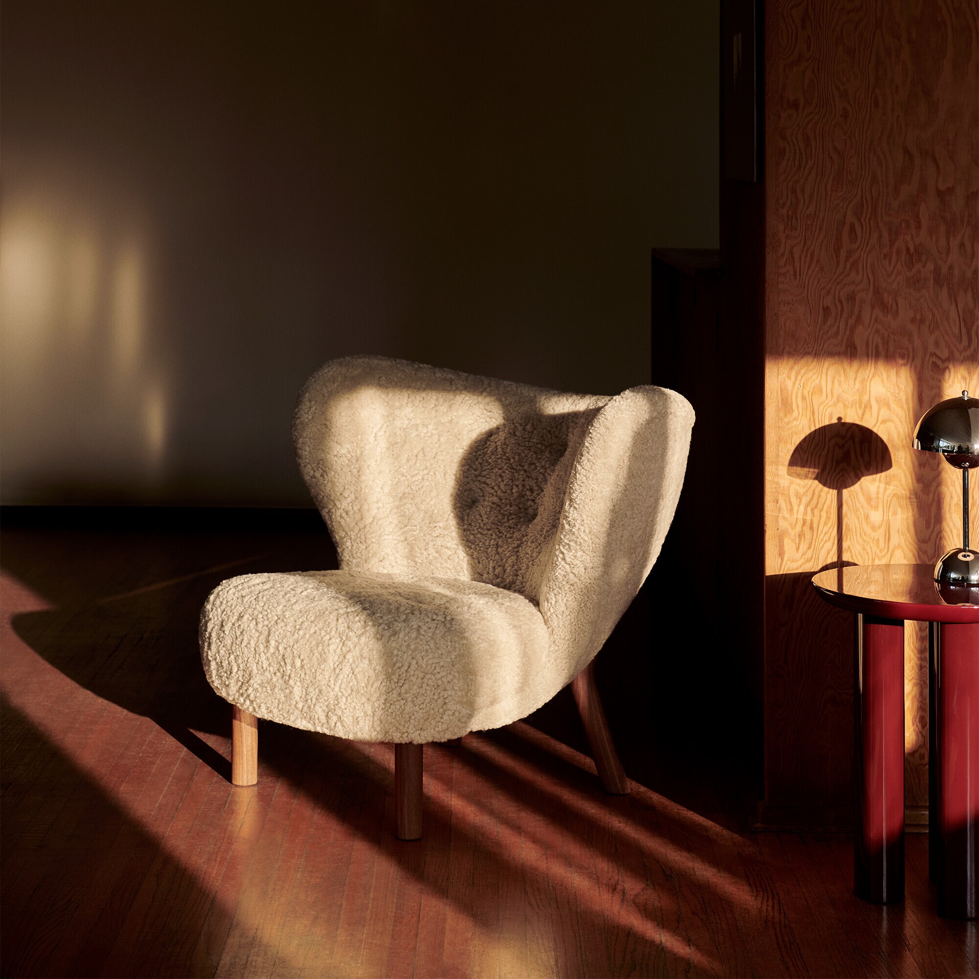 Petra VB3 Lounge Chair Frame Oak