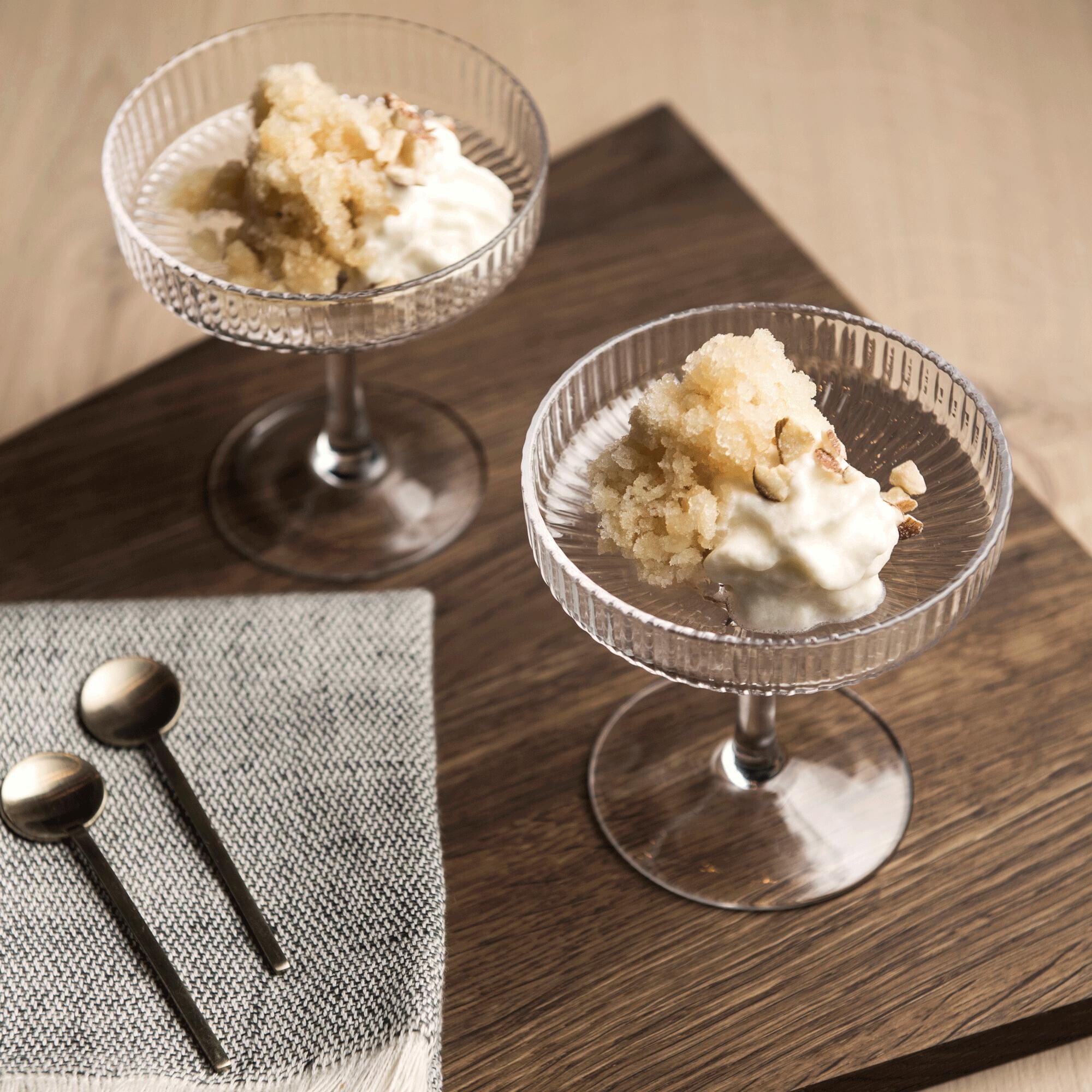 Ripple Champagne Glass Set of 2