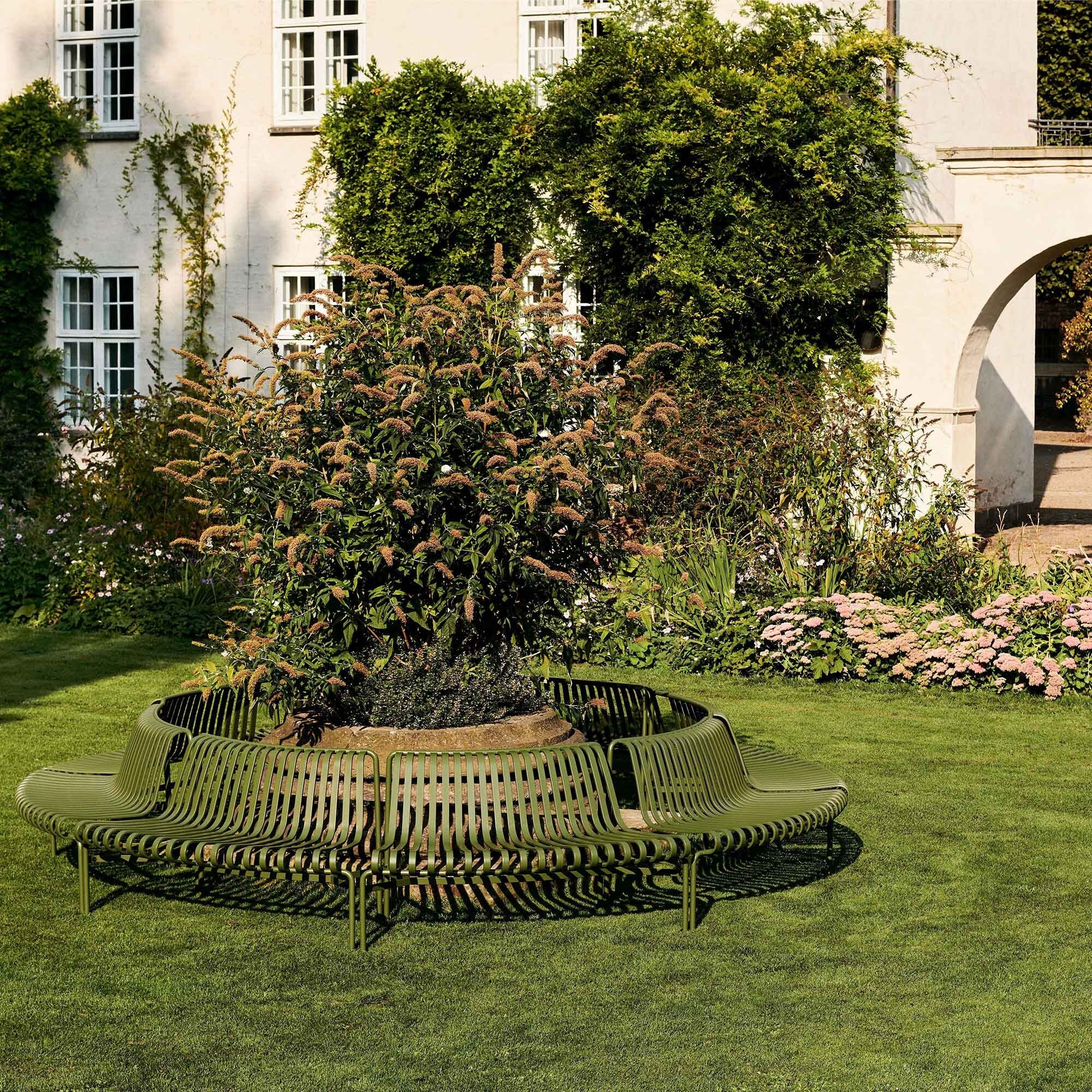 Palissade Dining Park Bench Out/Out Set of 2