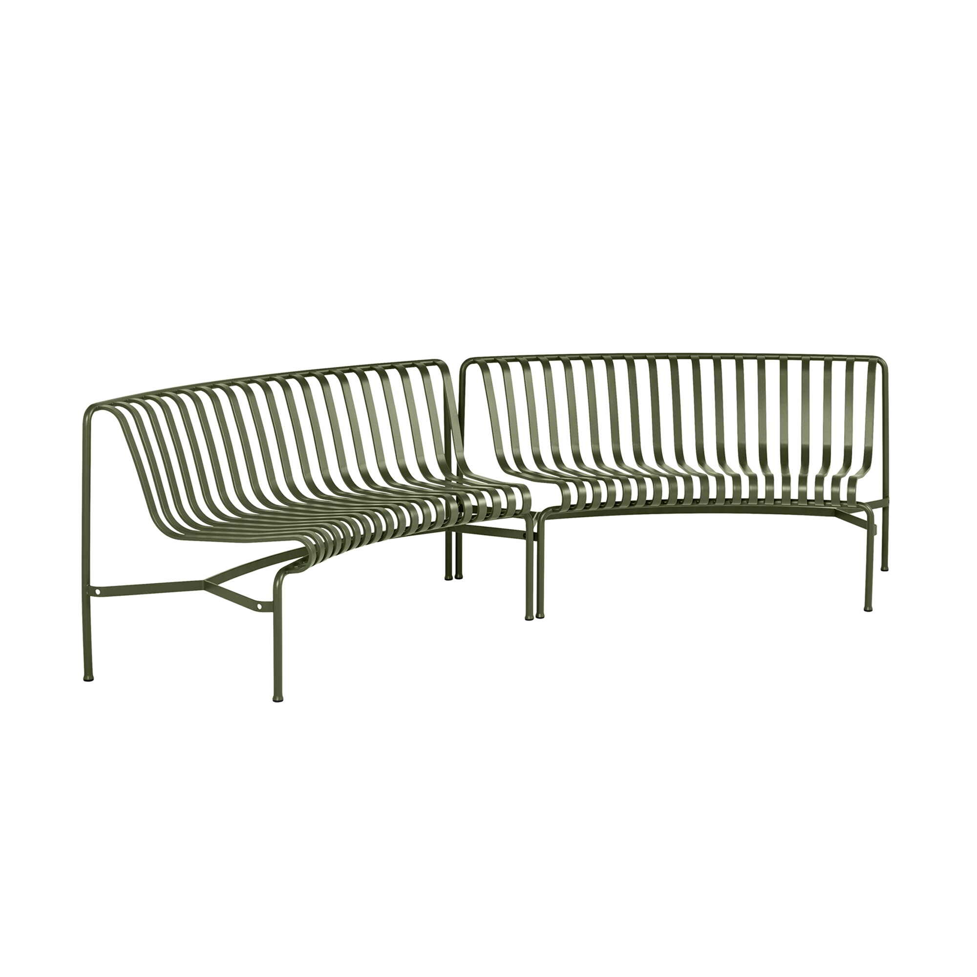 Palissade Dining Park Bench In/In Set of 2