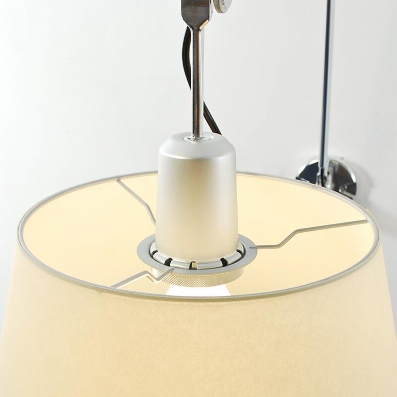 Tolomeo Mega Parete Parchment Shade