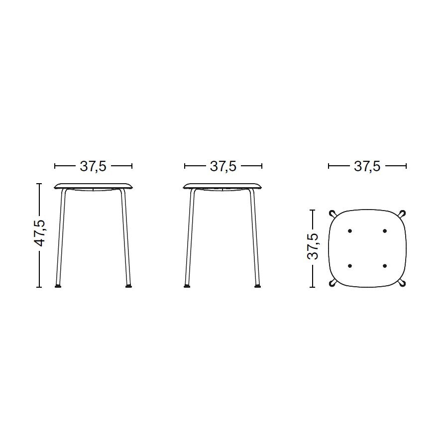 Soft Edge 70 Stool