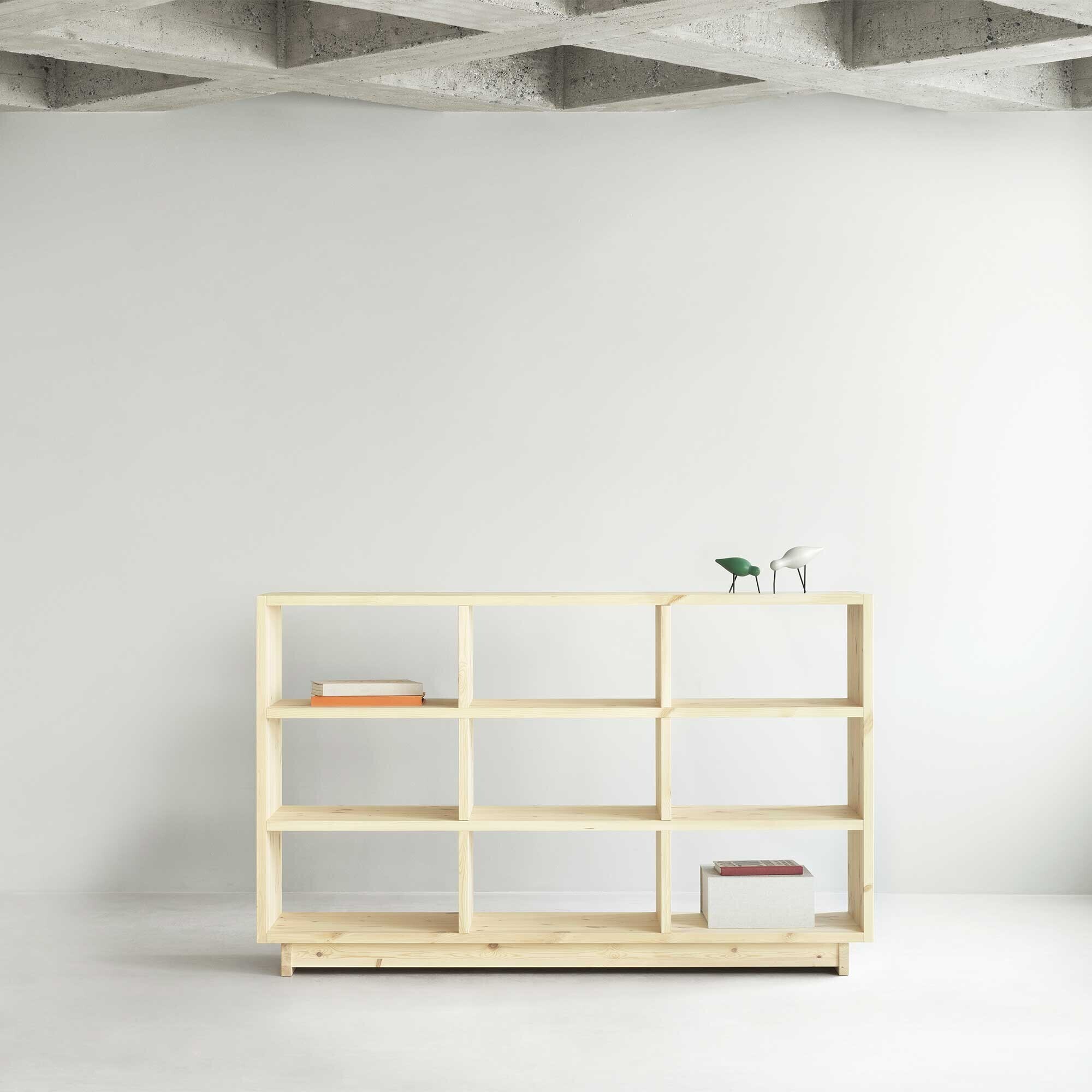 Plank Bookcase High