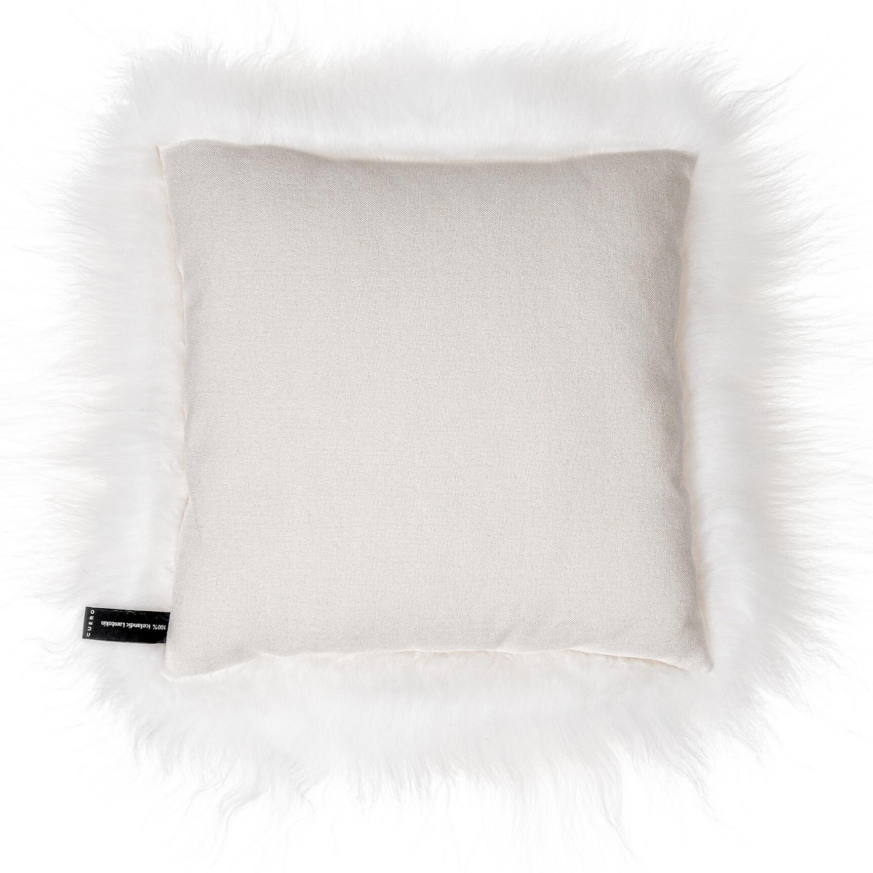 Sheepskin Wild Cushion 35x35cm