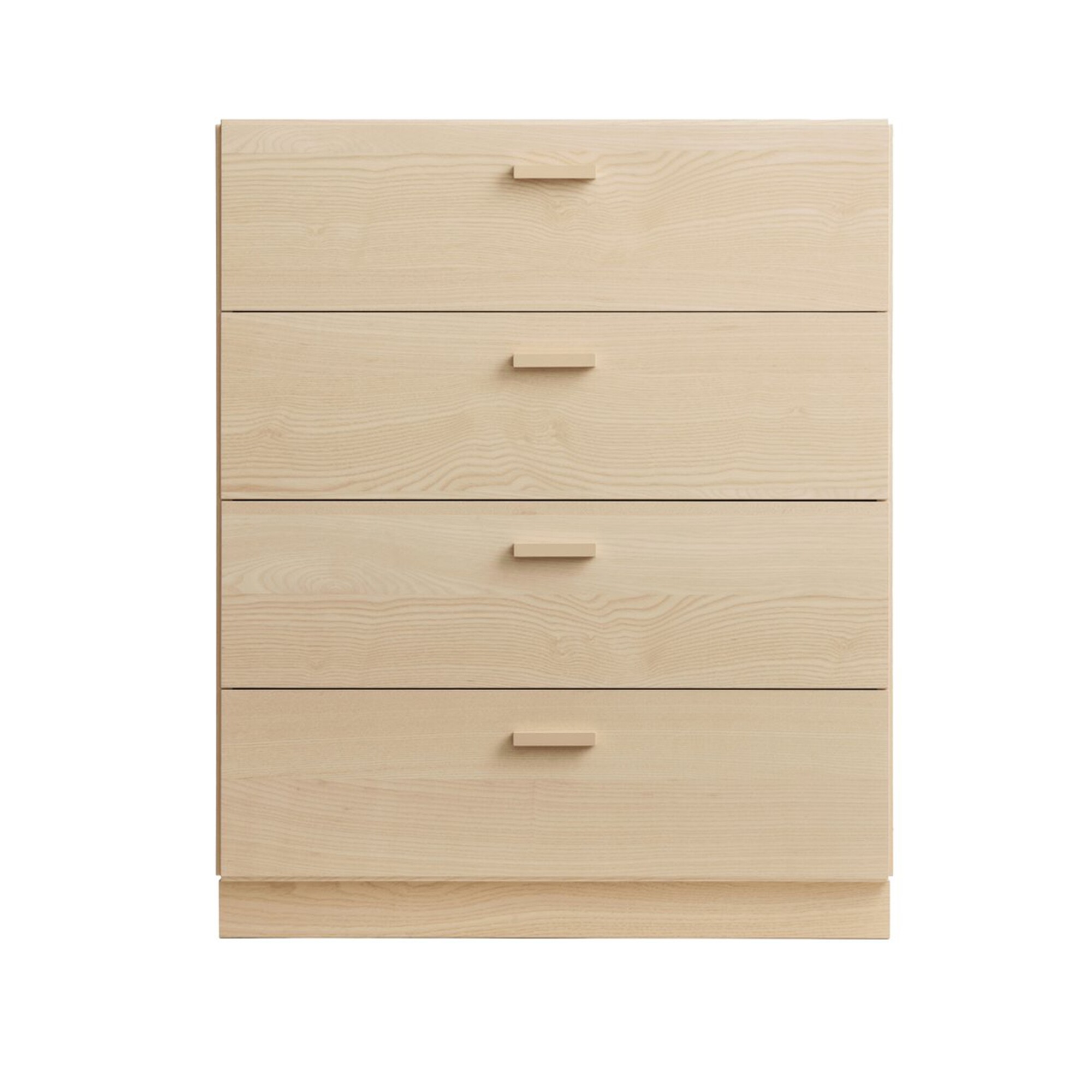 Relief Chest of Drawers Wide with Plinth 82x92,2cm