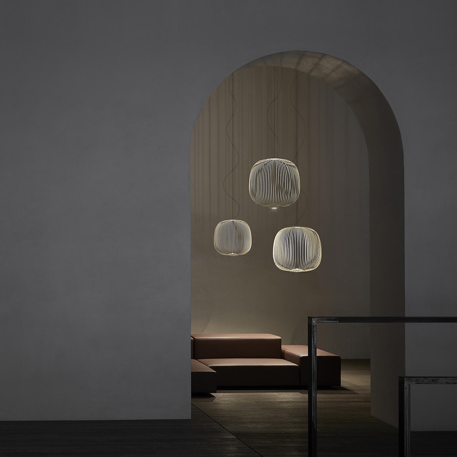 Spokes 2 Large LED Suspension Lamp