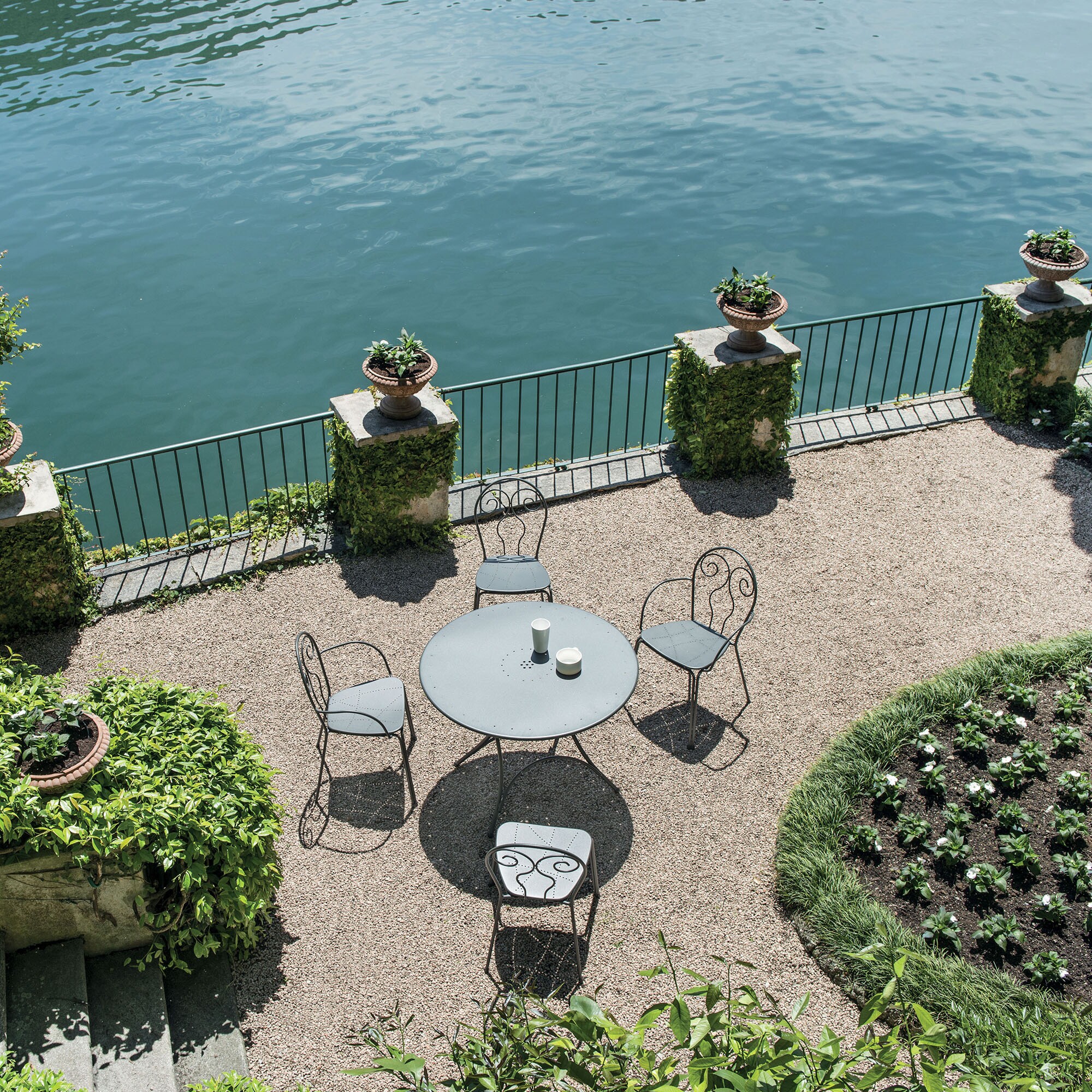 Pigalle Garden Table Foldable Ø105cm