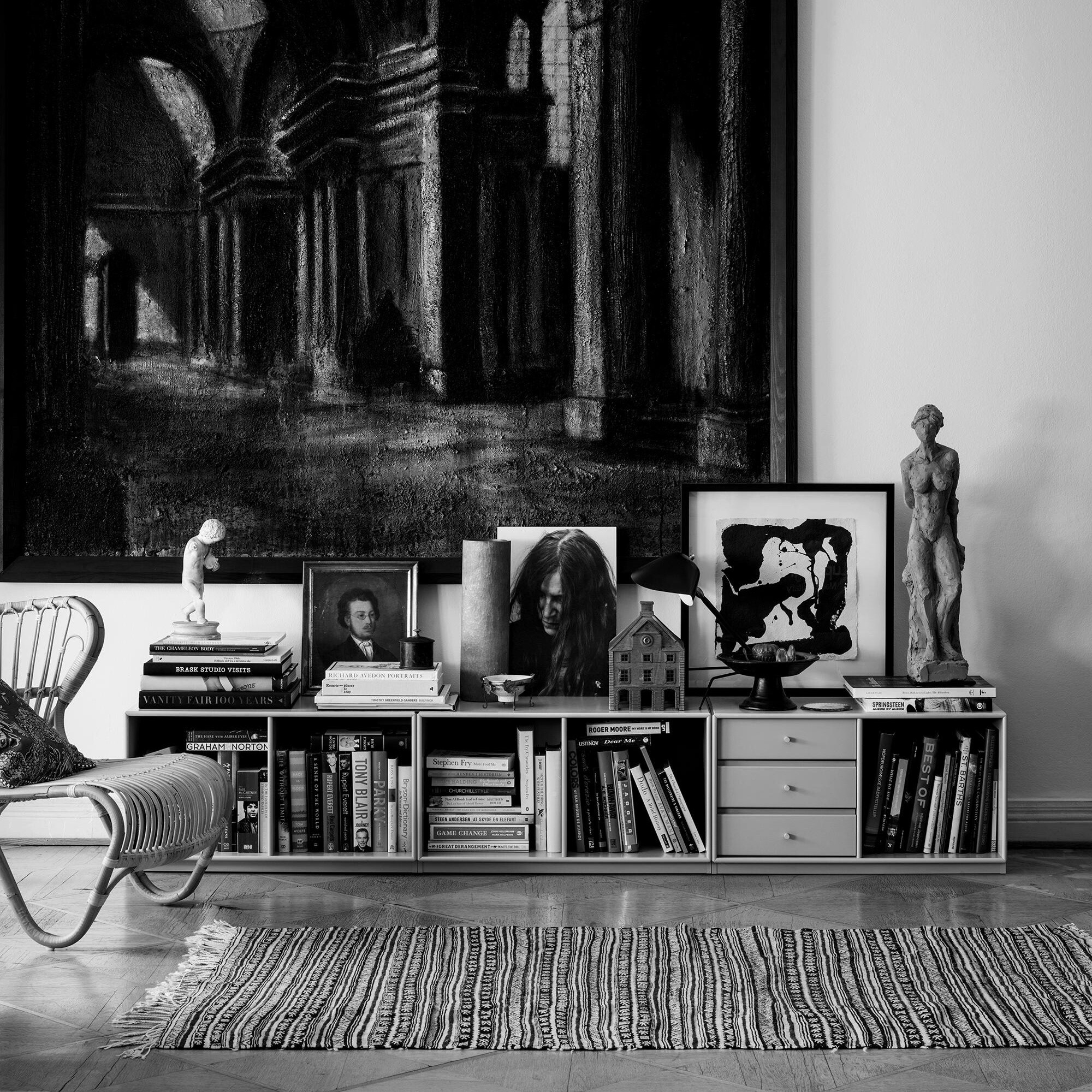 Rest Sideboard with Drawers H 38.4cm