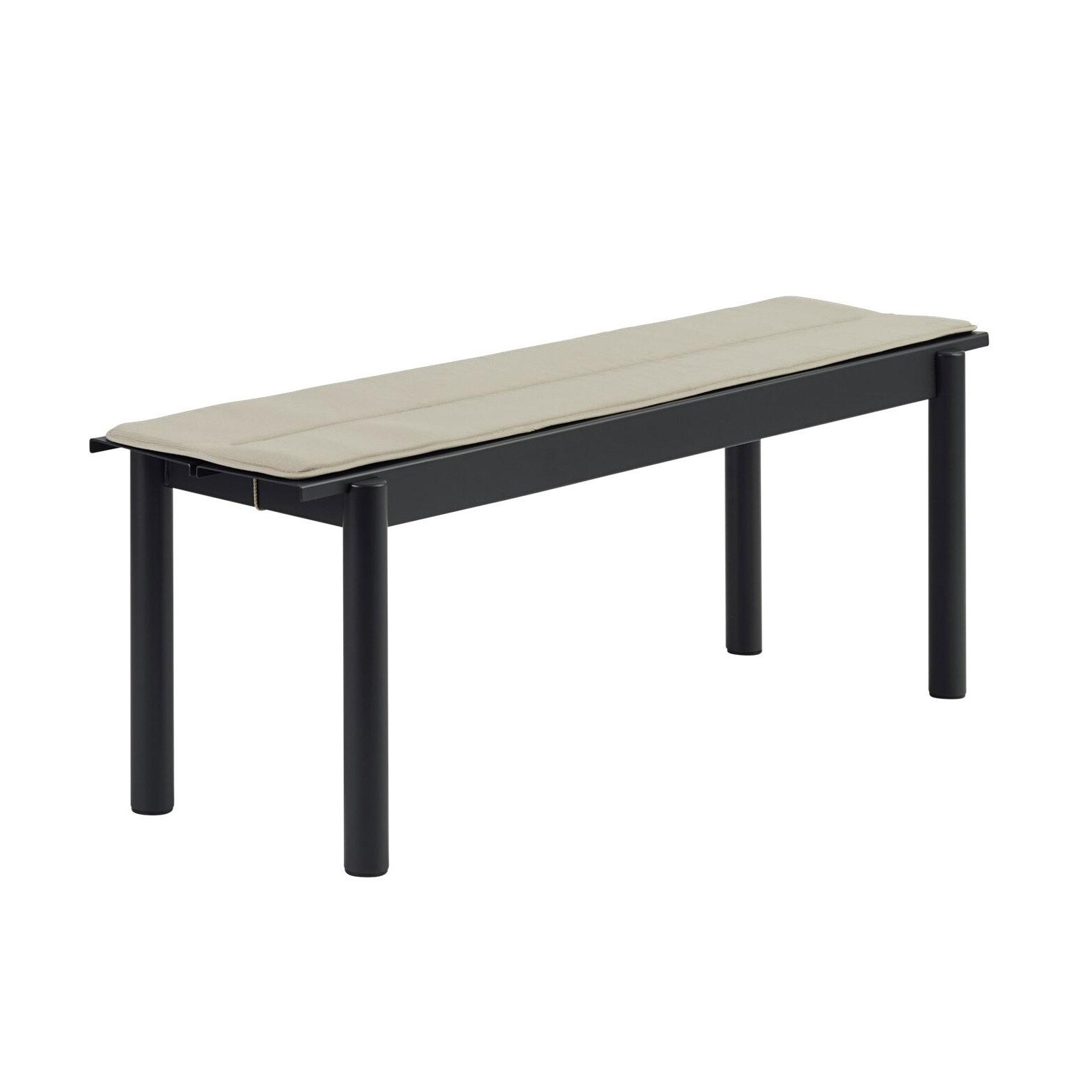Linear Steel Outdoor Seat Cushion L 110cm