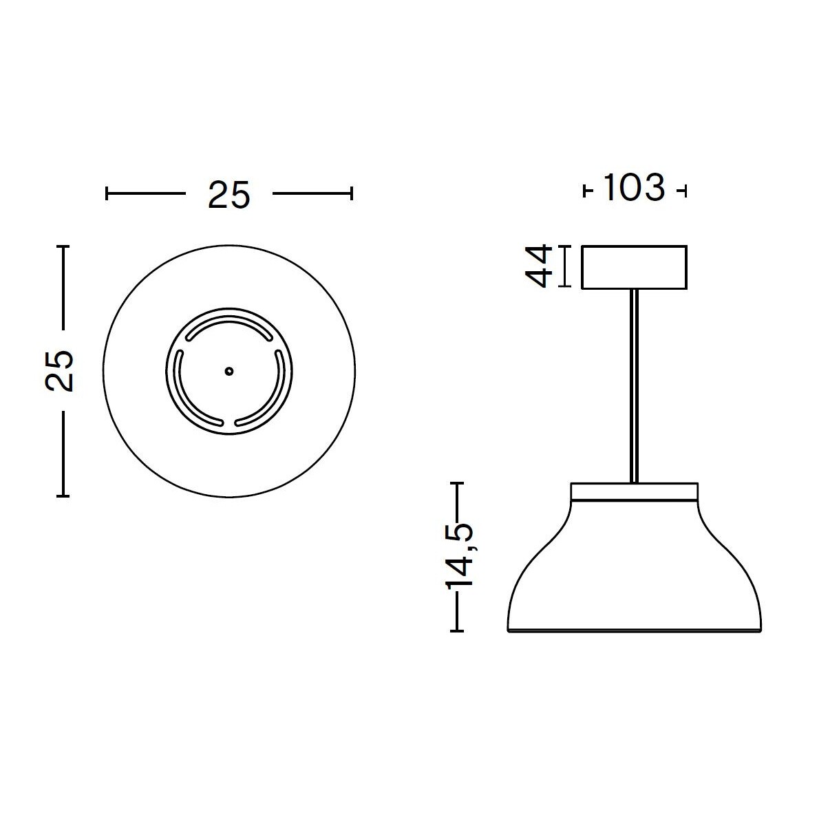 PC Suspension Lamp S