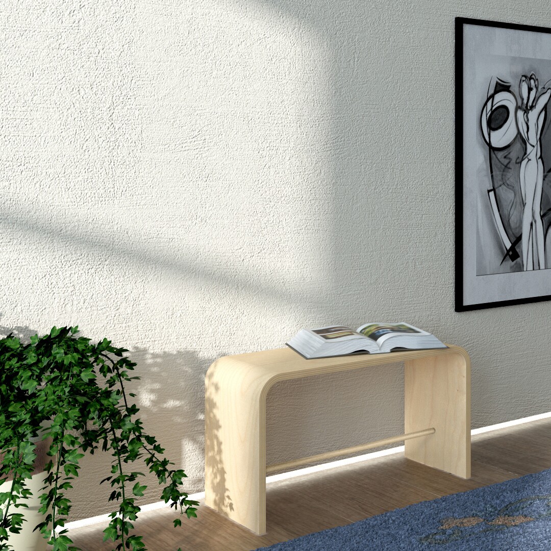 Sit Bench with Cross Brace