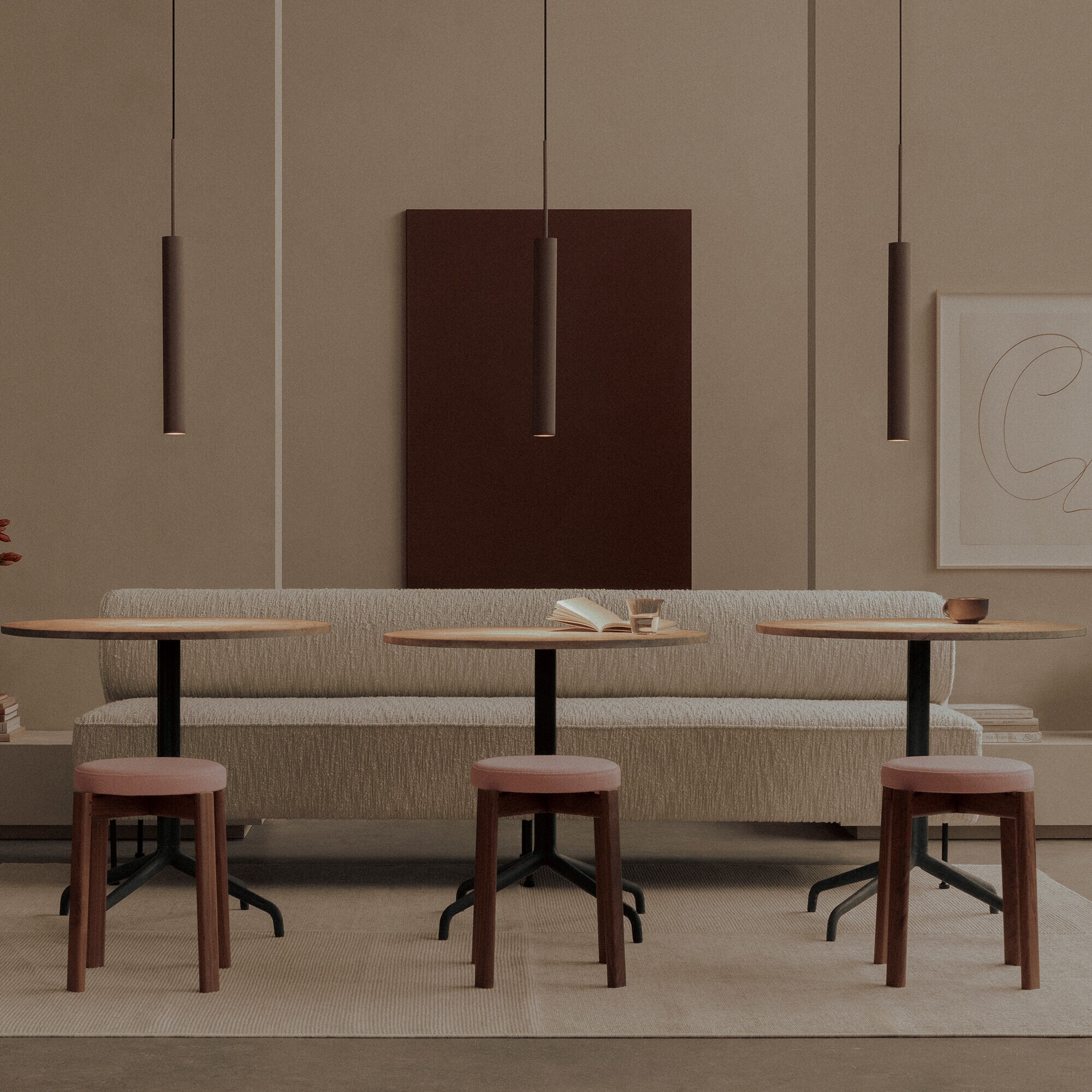 Tubulaire Suspension Lamp