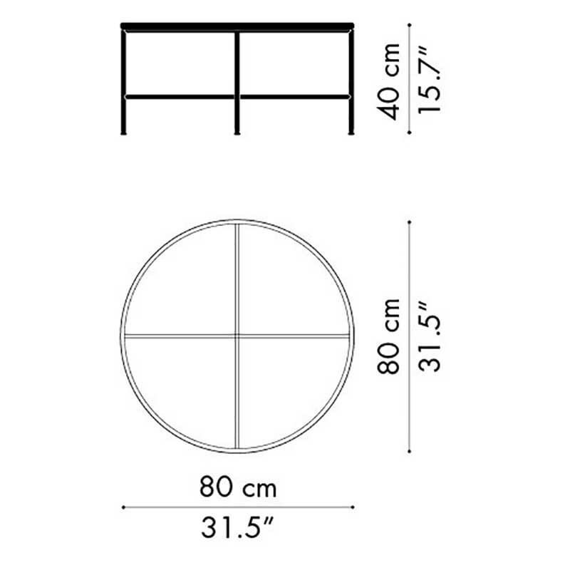 Planner™ MC300 Coffee Table Round