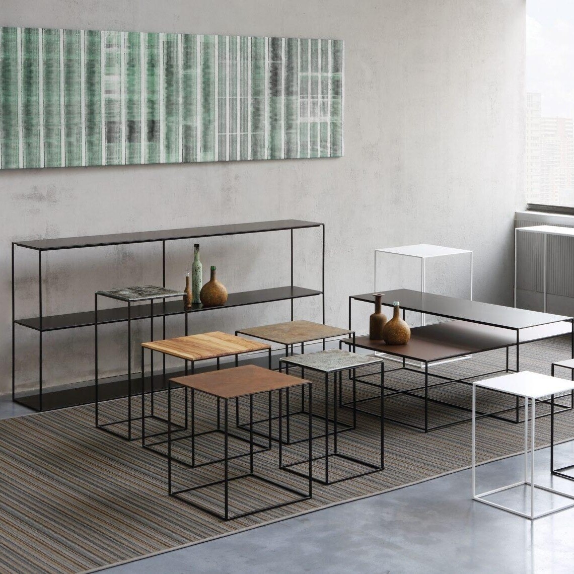 Slim Irony Side Table 41x41cm