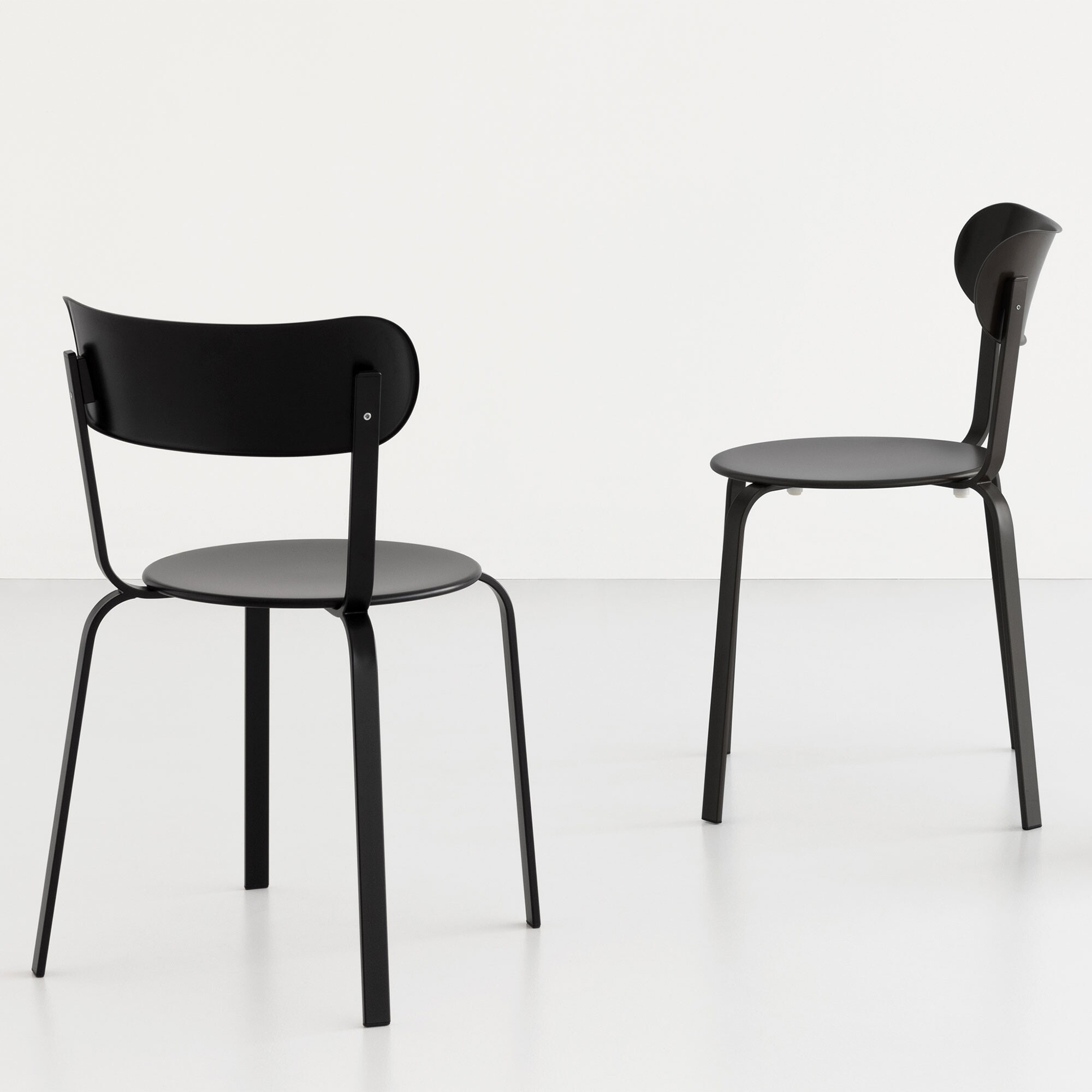 Stil S48 Chair Four Leg Frame Stackable