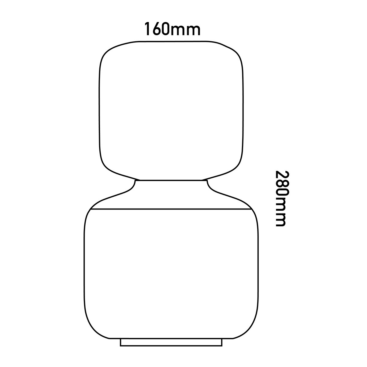 Reflection Oblo Table Lamp