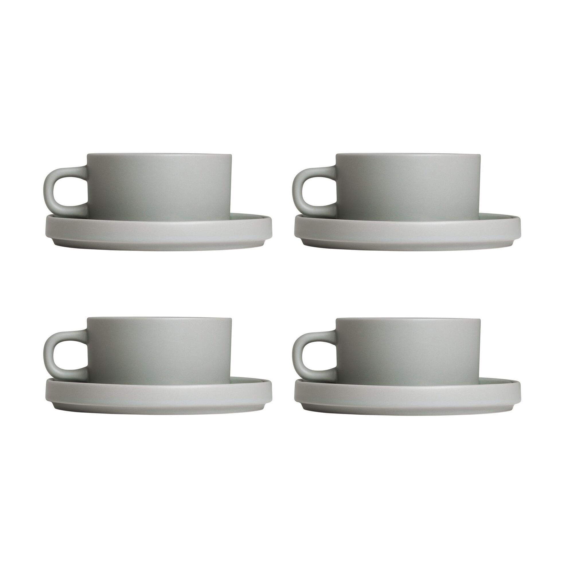Pilar Tea Cup and Saucer Set Of 4