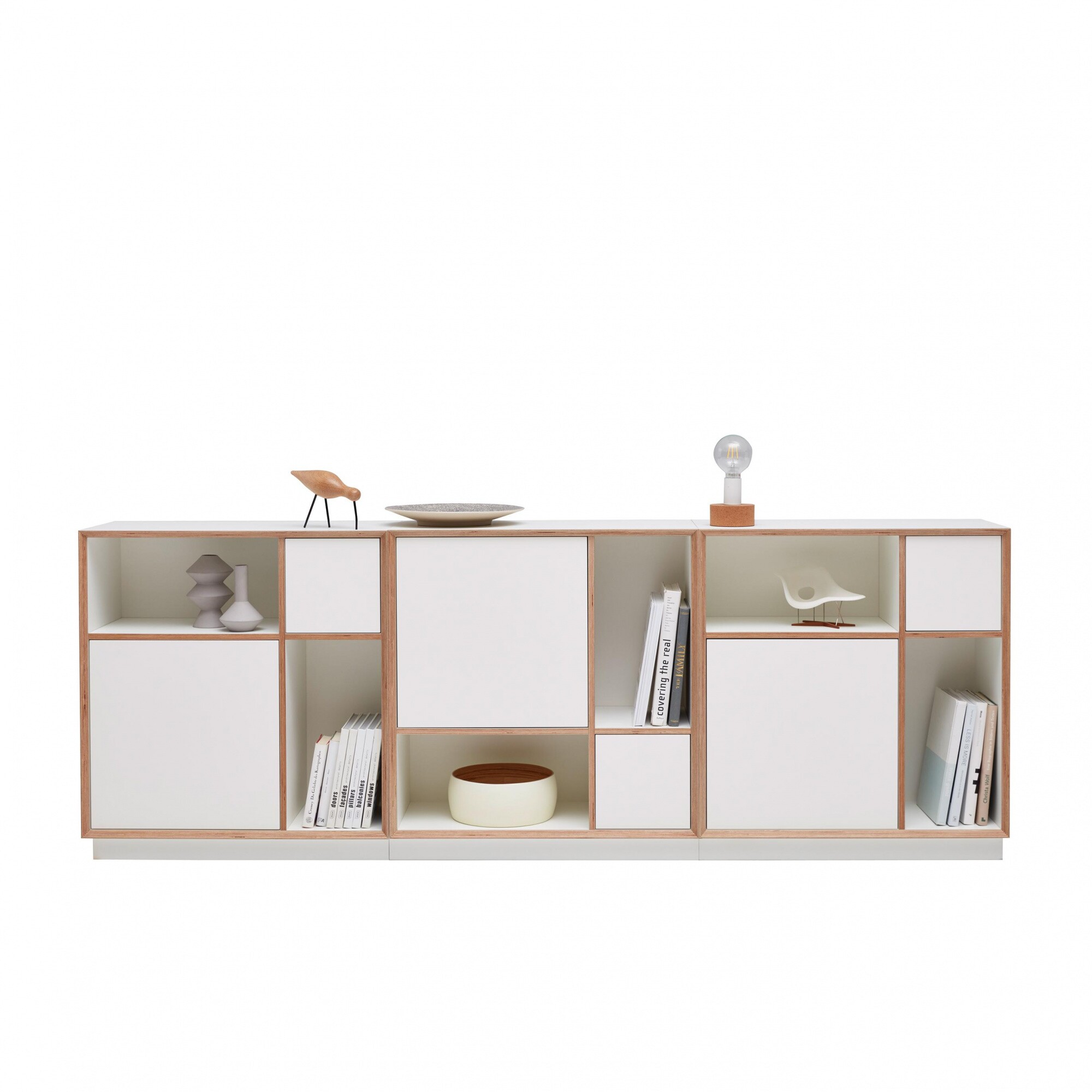 Vertiko Ply Three Shelf