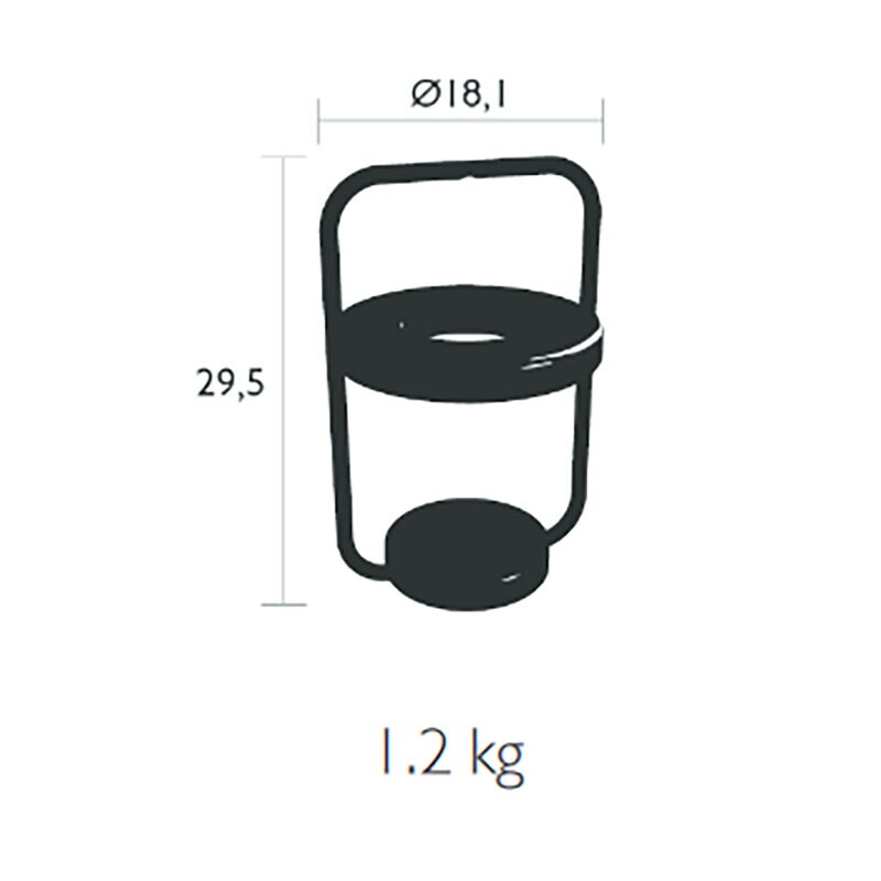 Ulli LED Lamp With Battery
