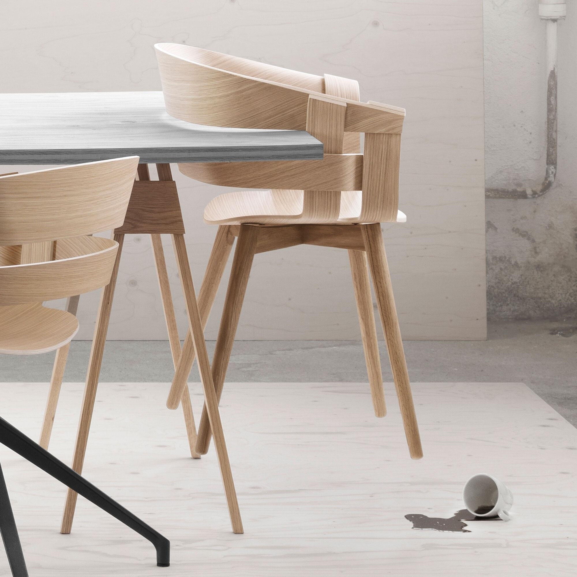 Wick Armchair Frame Wood