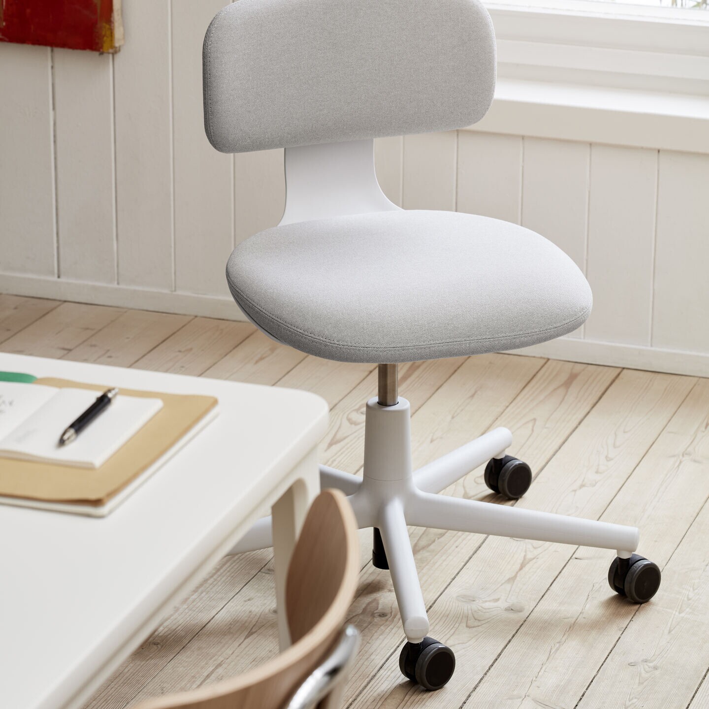 Rookie Office Swivel Chair Soft Grey