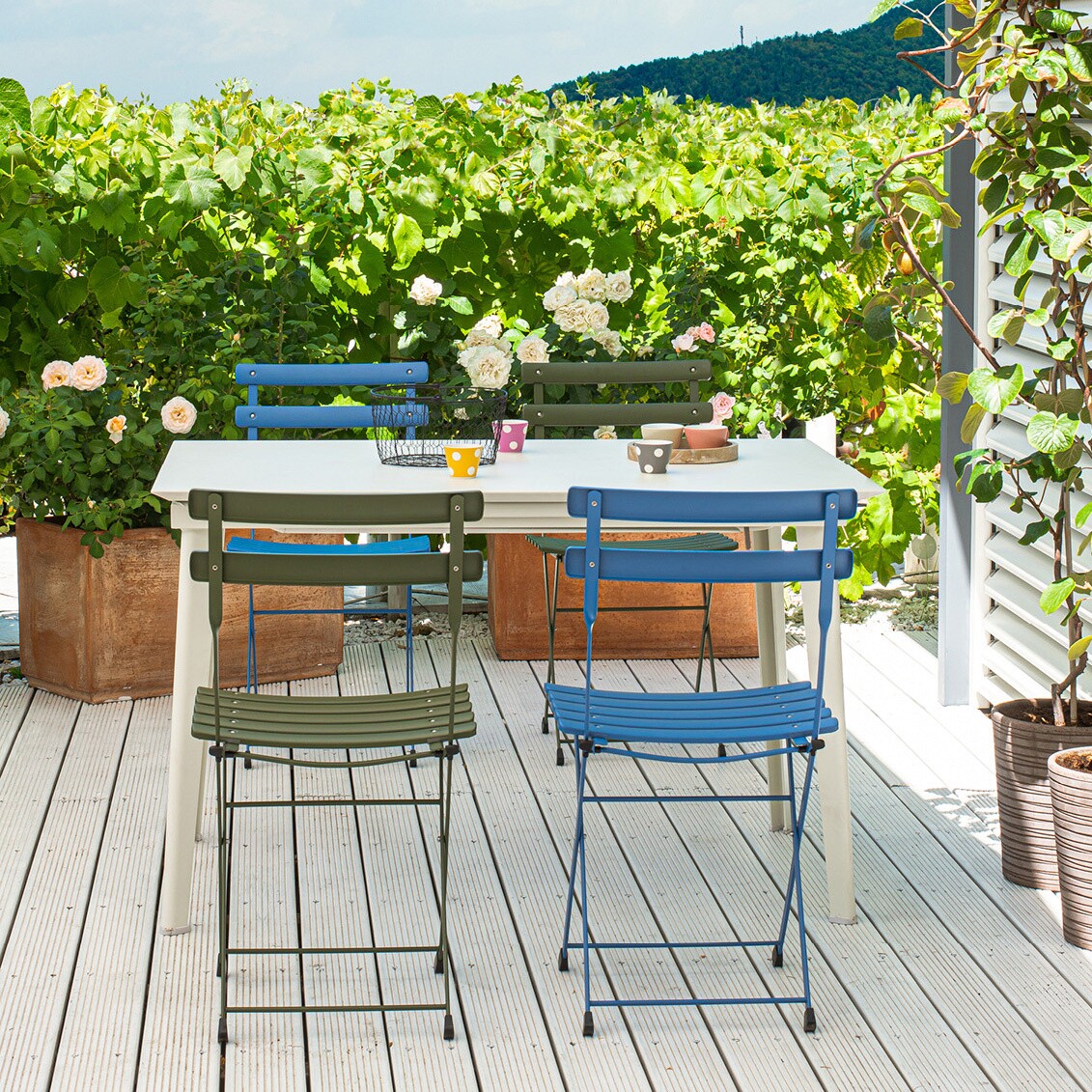 Plus4 Balcony Extendable Garden Table 120x80cm