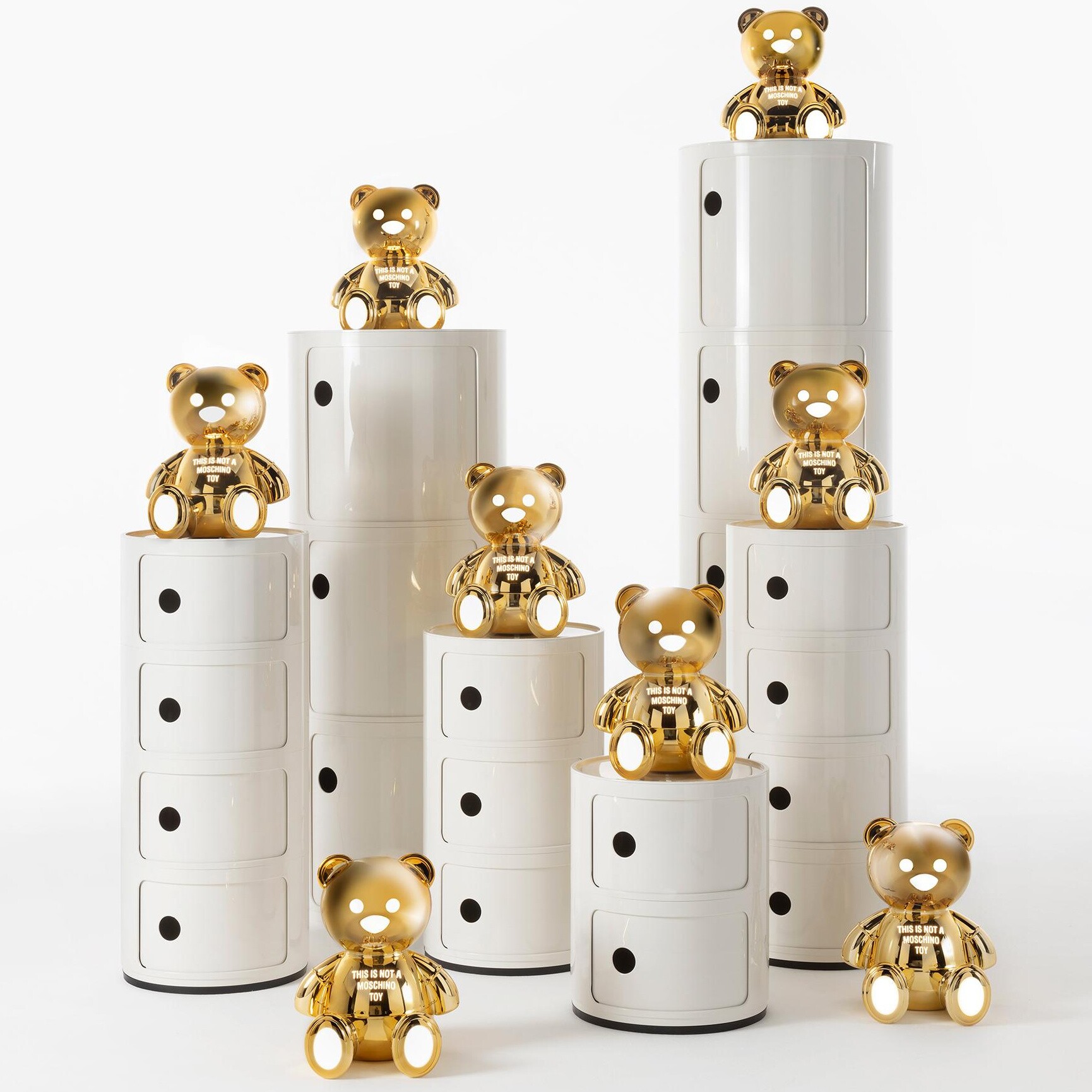 Toy Table Lamp Gold