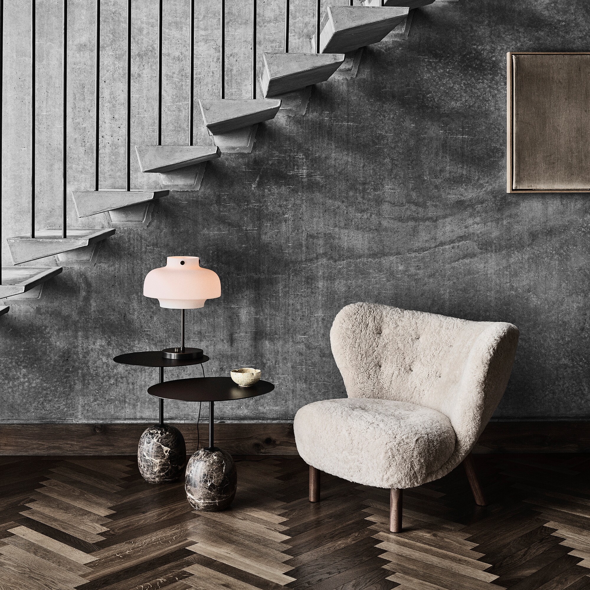 Little Petra VB1 Lounge Chair Frame Oak