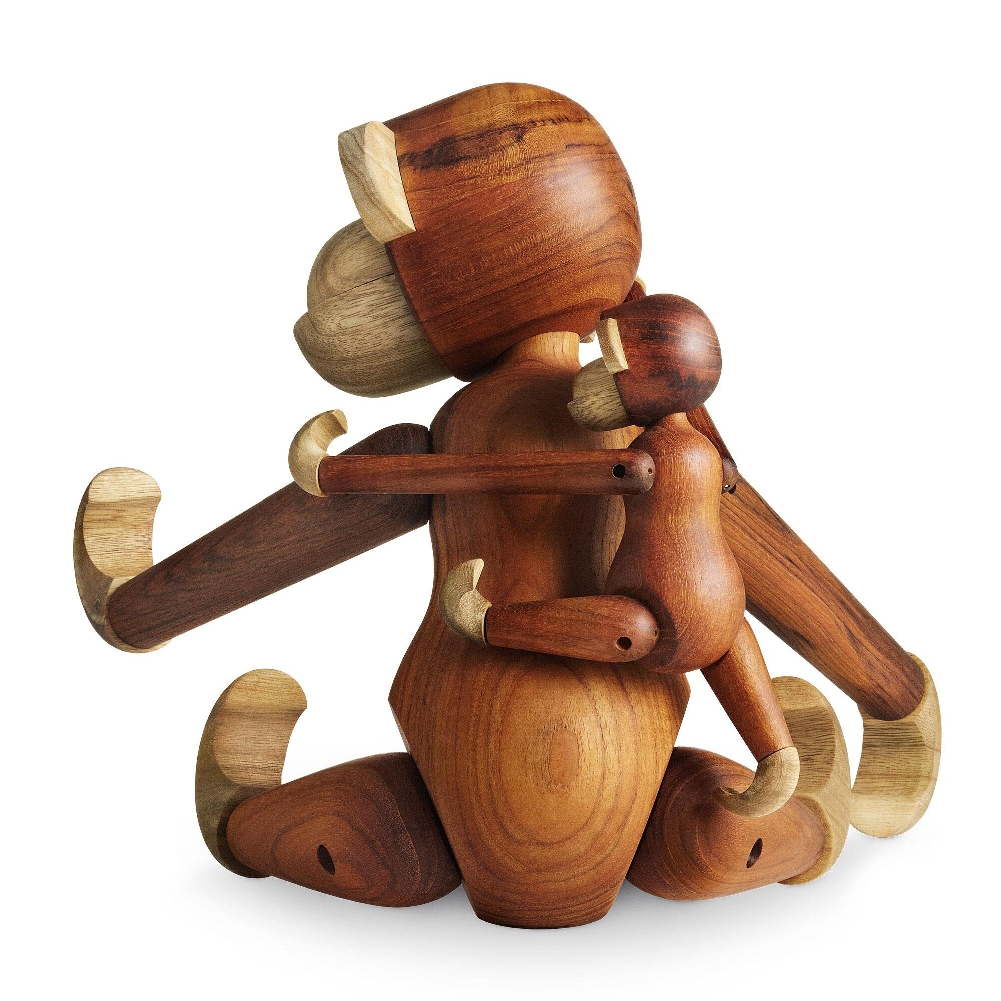 Wooden Figurine Monkey Small Teak