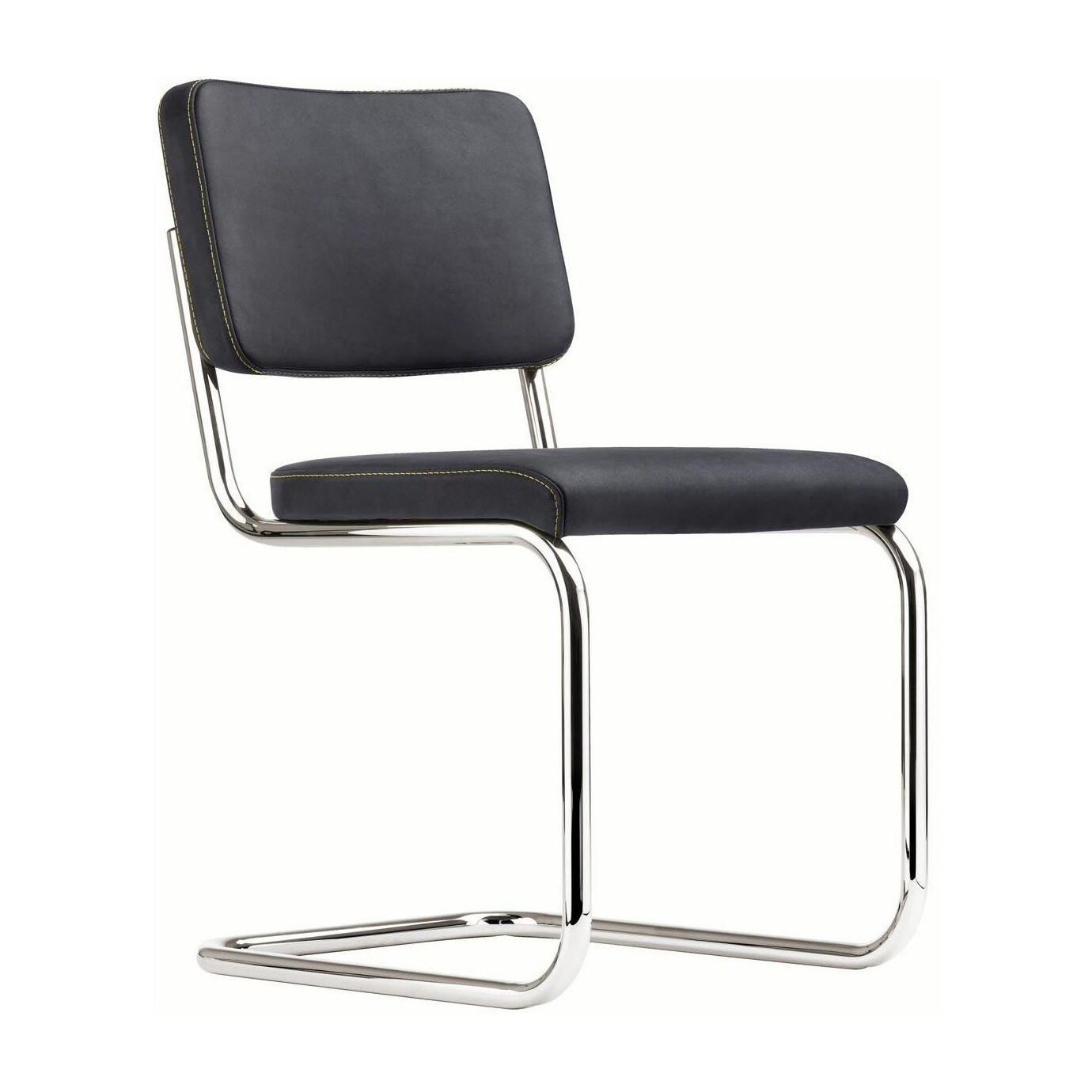 S 32 PV Pure Materials Cantilever Chair Leather
