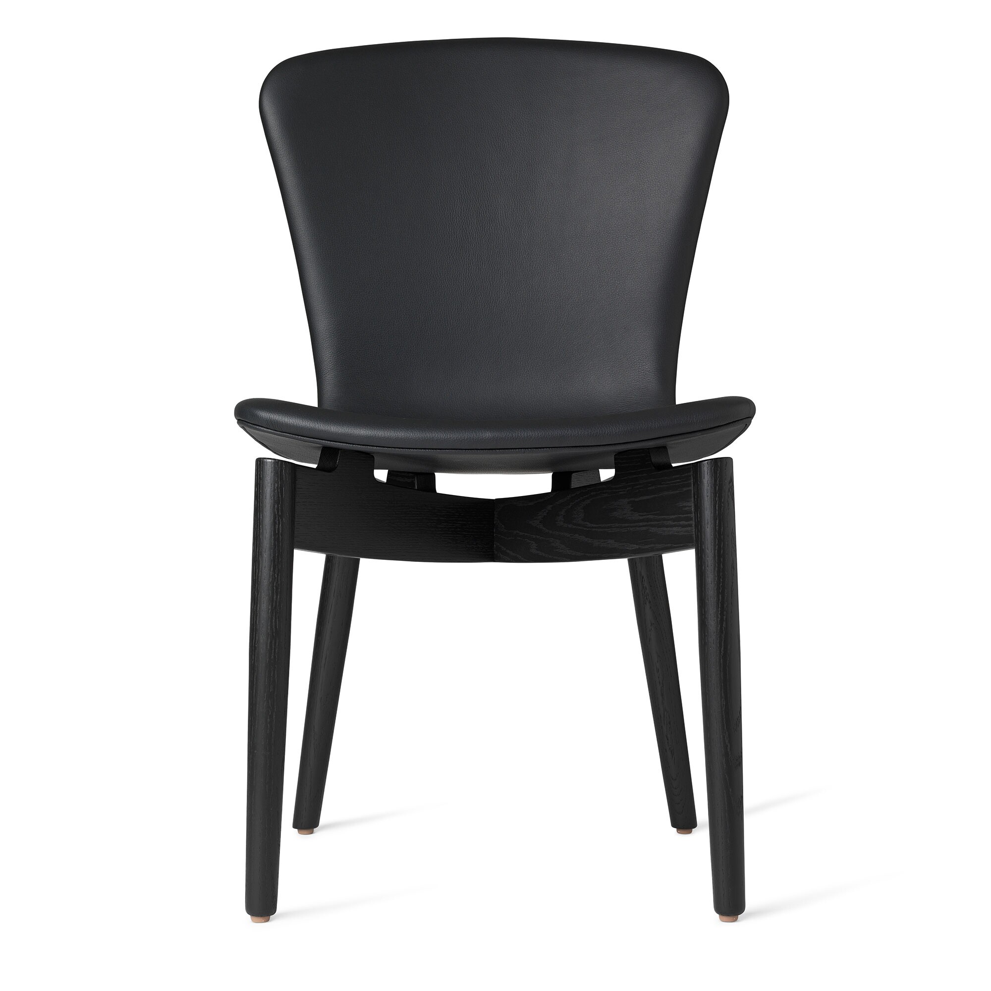 Shell Chair Black Oak